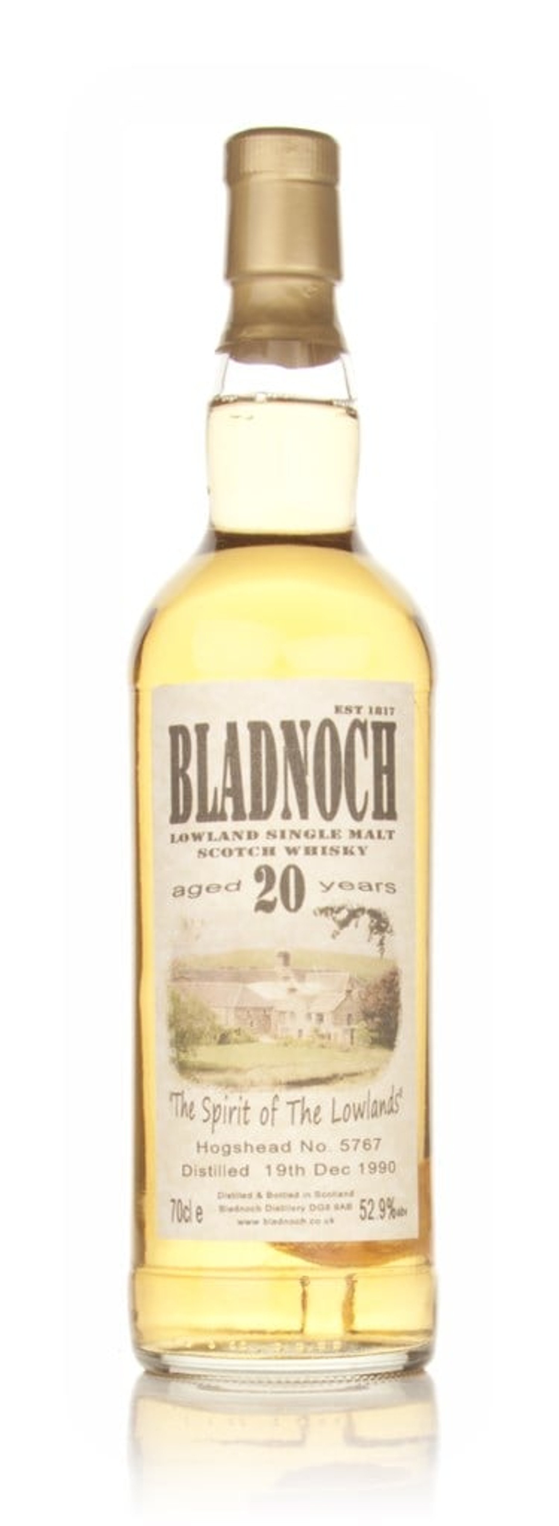 Bladnoch 20 Year Old 1990 (cask 5767) 70cl