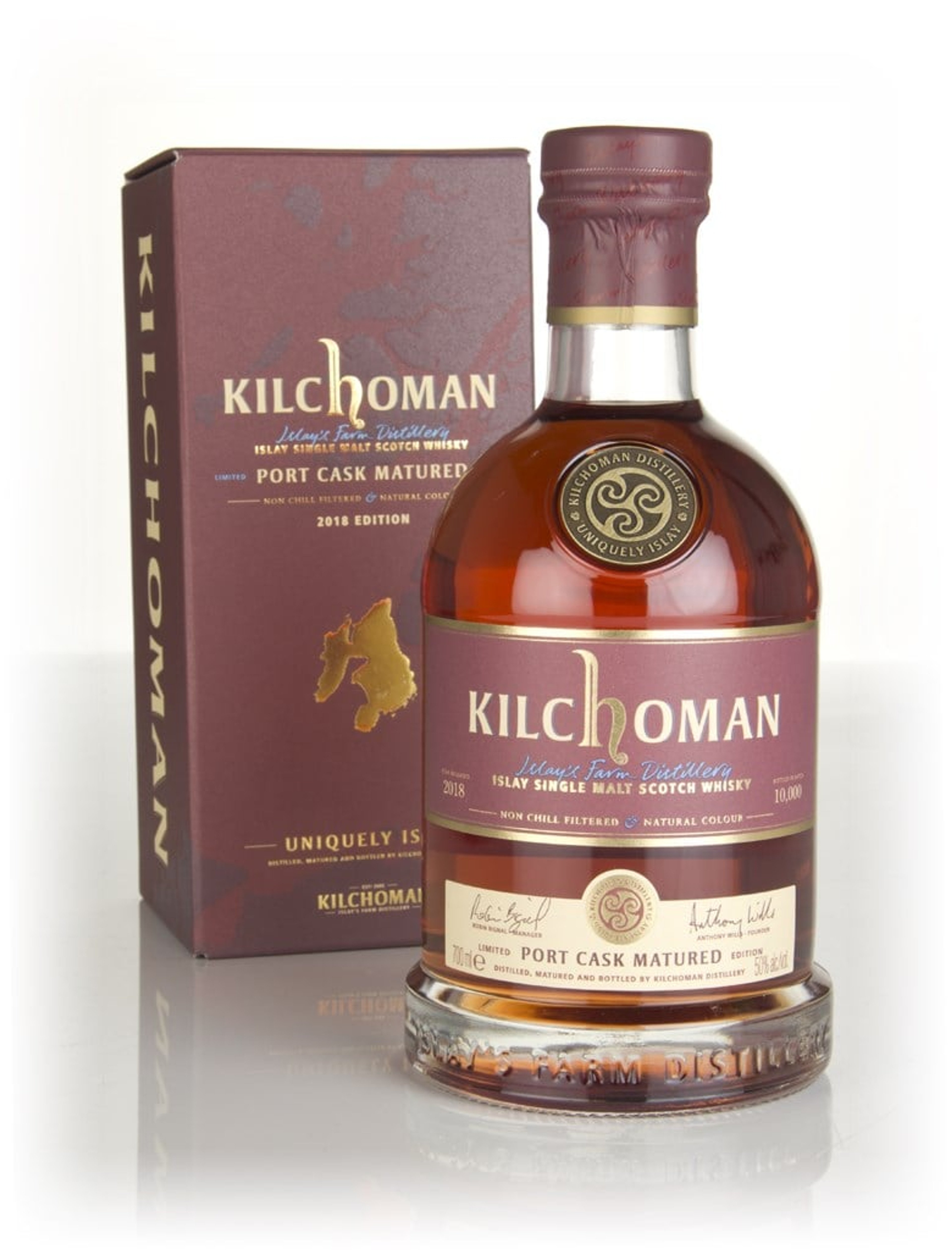 Kilchoman Port Cask Matured 2018 Release 70cl