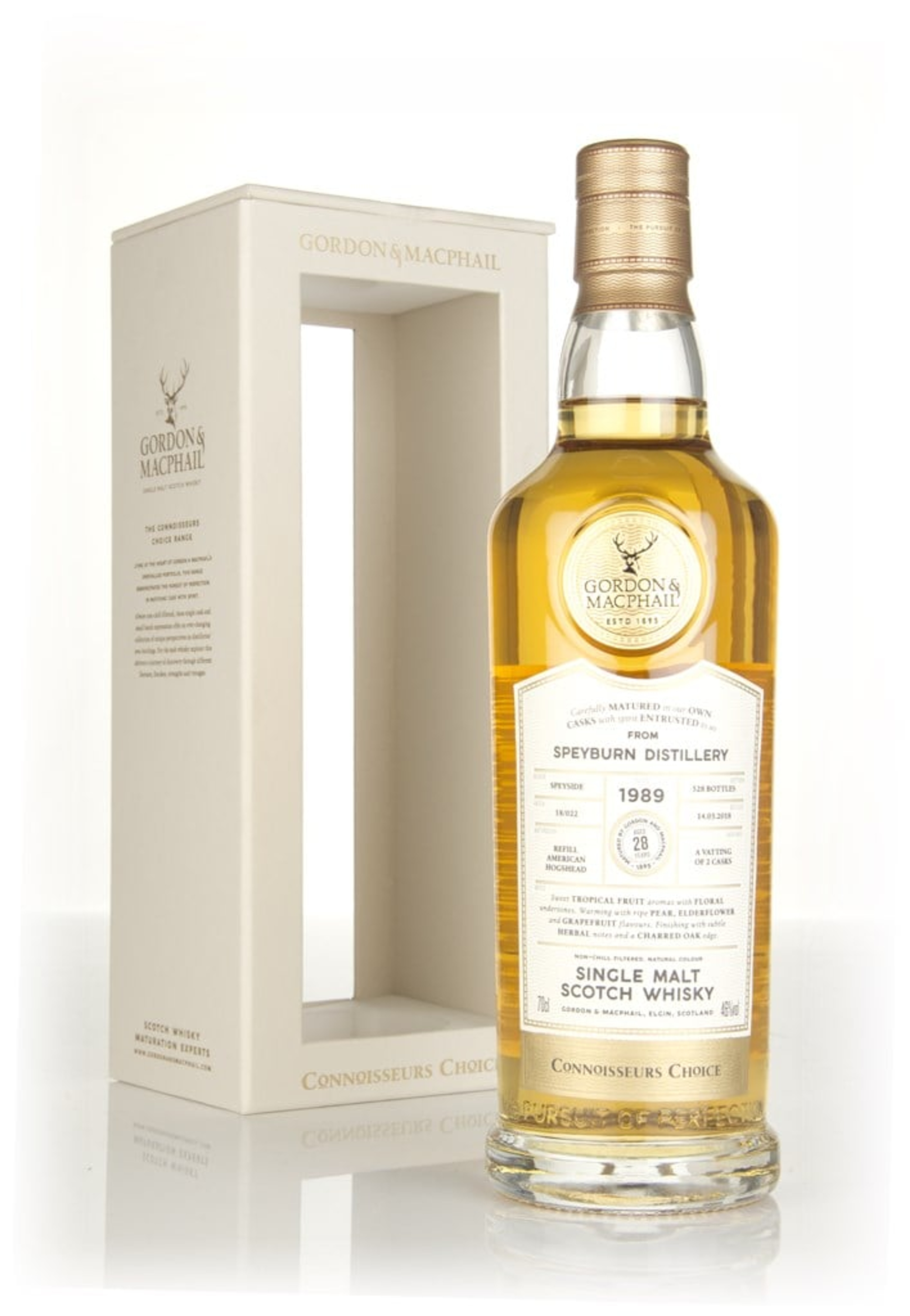 Speyburn 28 Year Old 1989 (batch 18/022) - Connoisseurs Choice (Gordon & MacPhail) 70cl