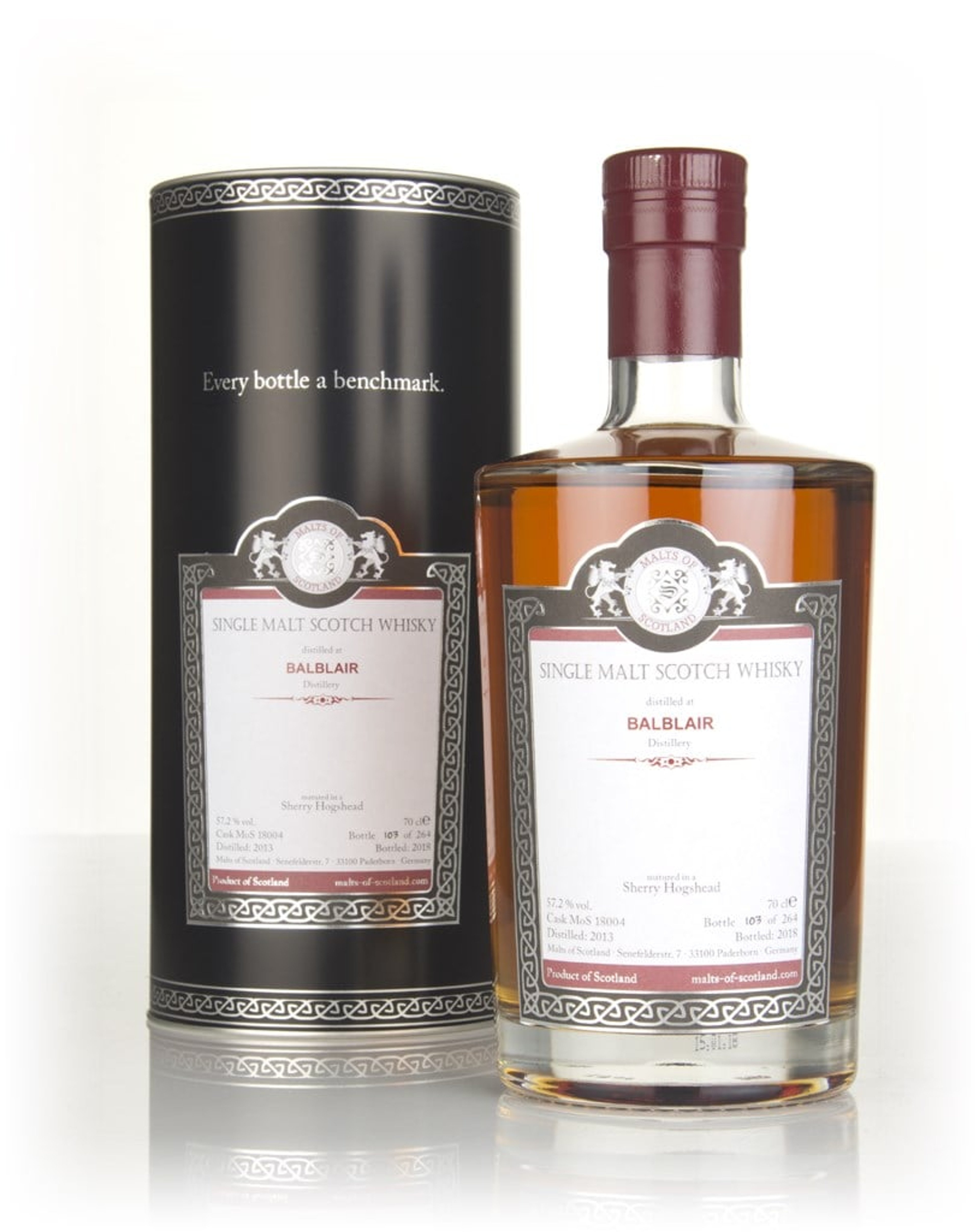 Balblair 2013 (bottled 2018) (cask 18004) - Malts Of Scotland 70cl