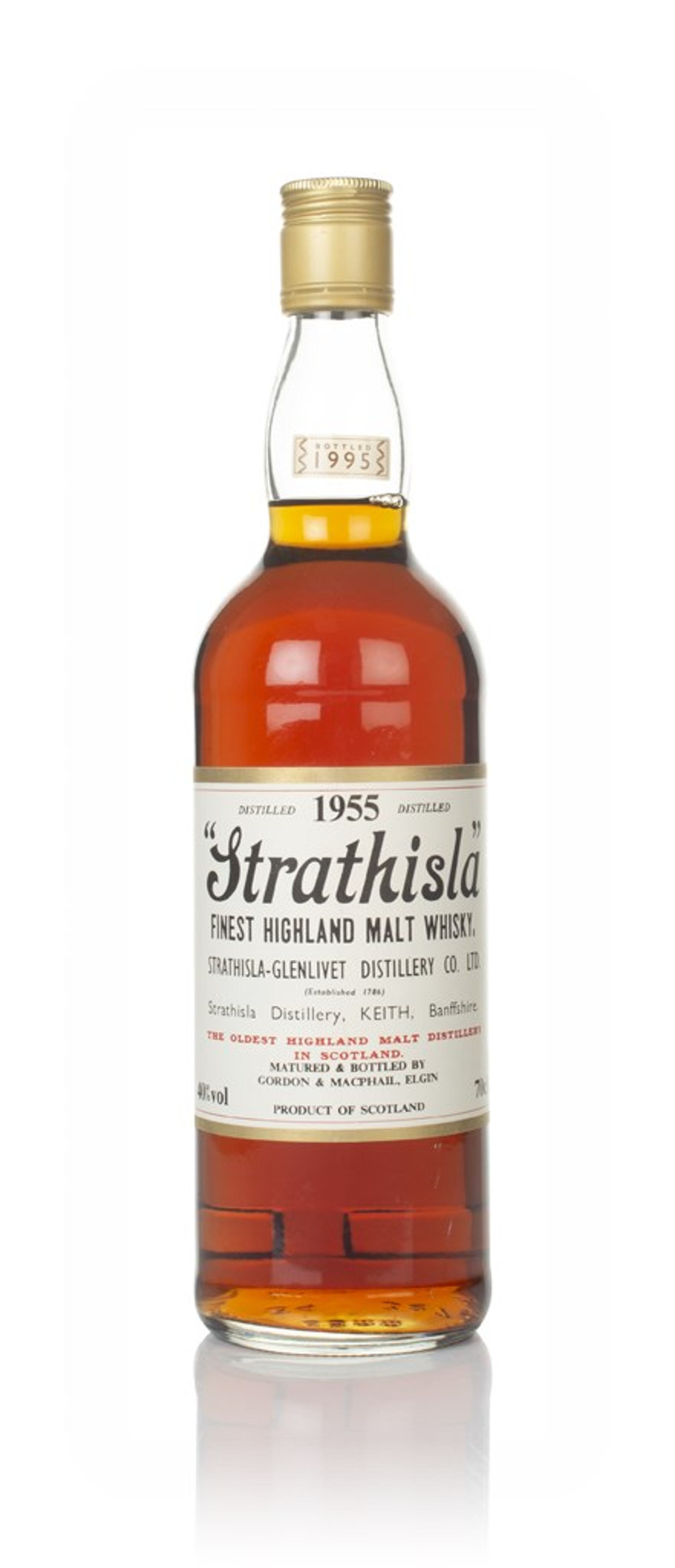 Strathisla 1955 (bottled 1995) - Gordon & MacPhail 70cl