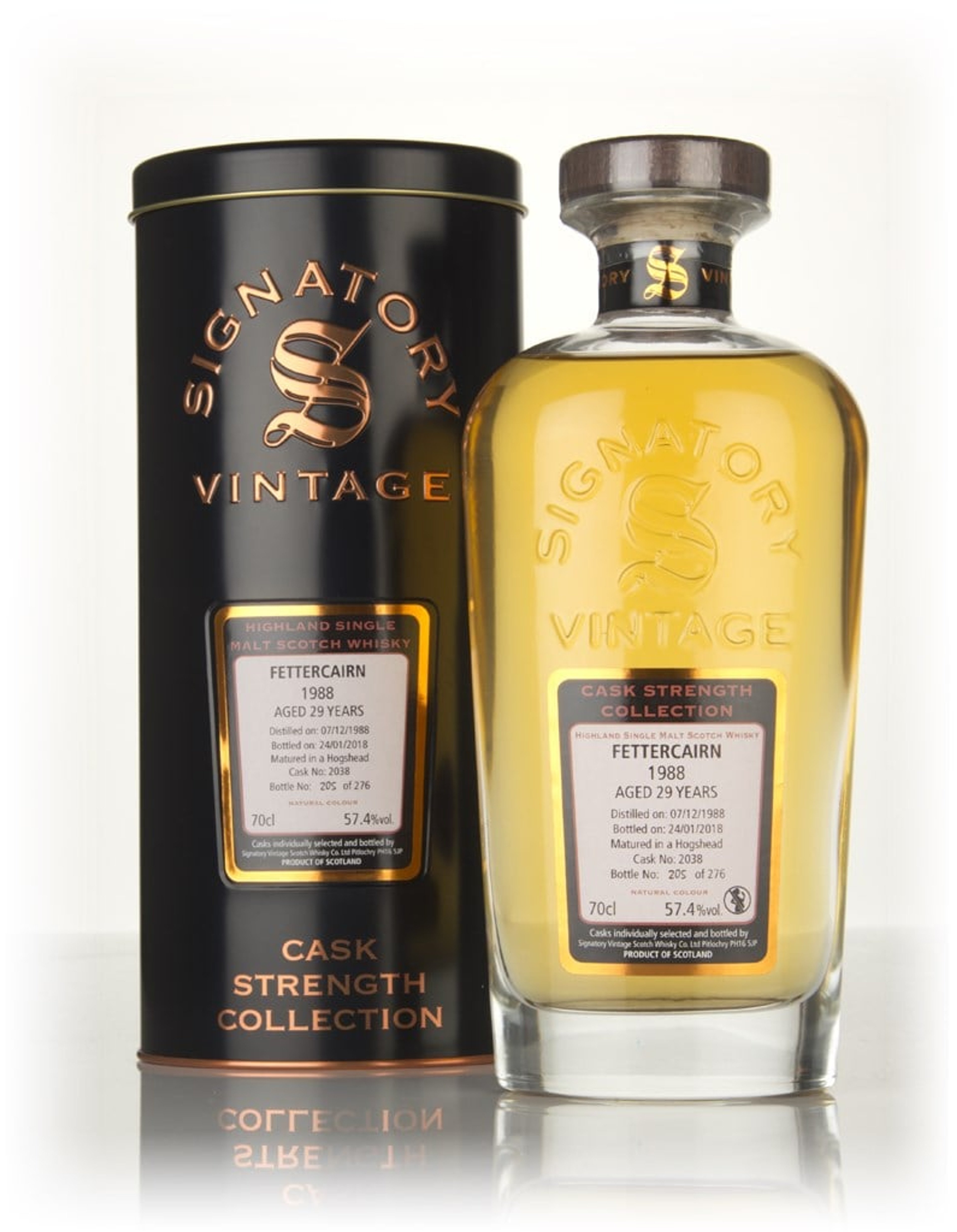 Fettercairn 29 Year Old 1988 (cask 2038) - Cask Strength Collection (Signatory) 70cl