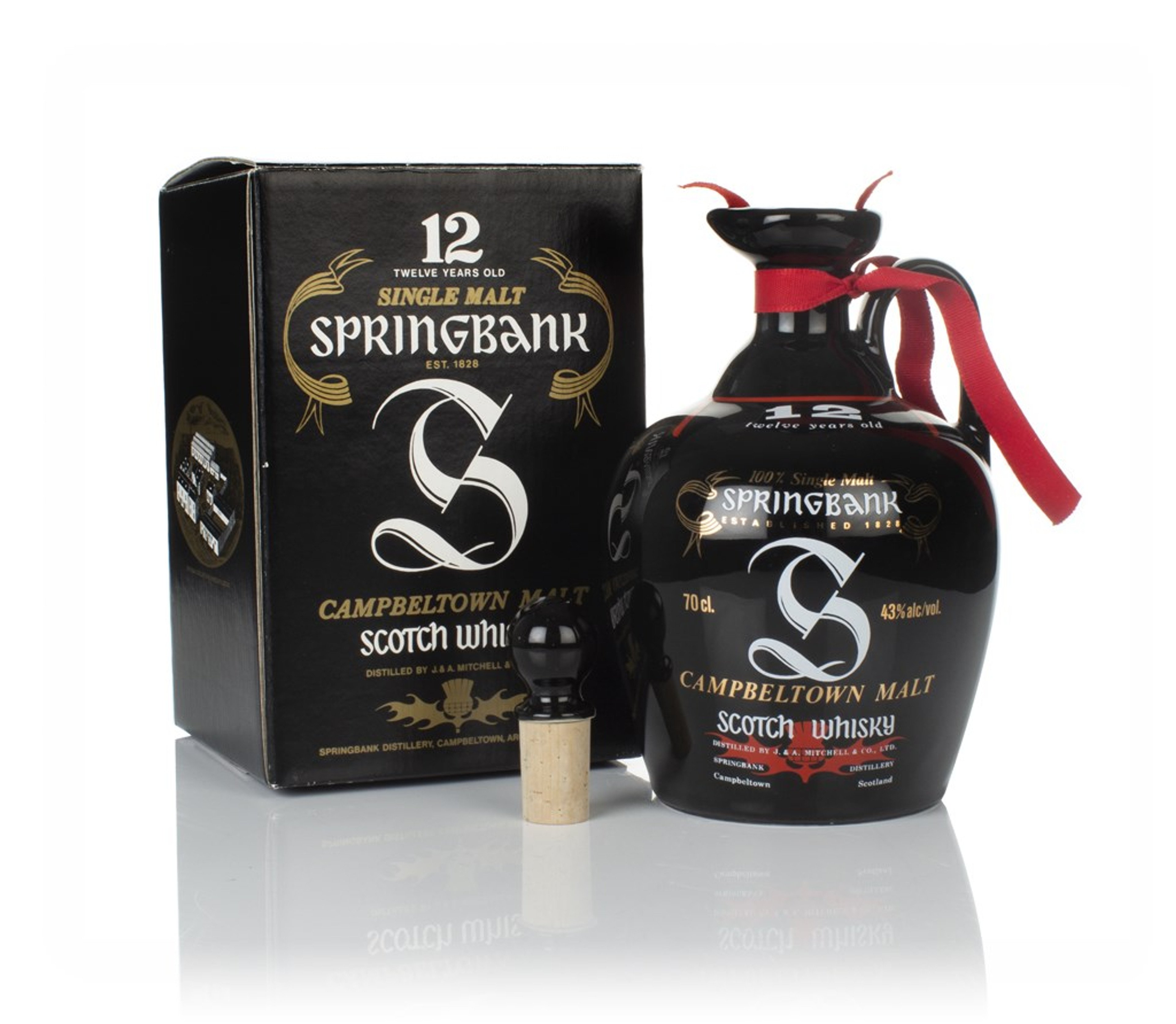 Springbank 12 Year Old Ceramic Decanter 70cl