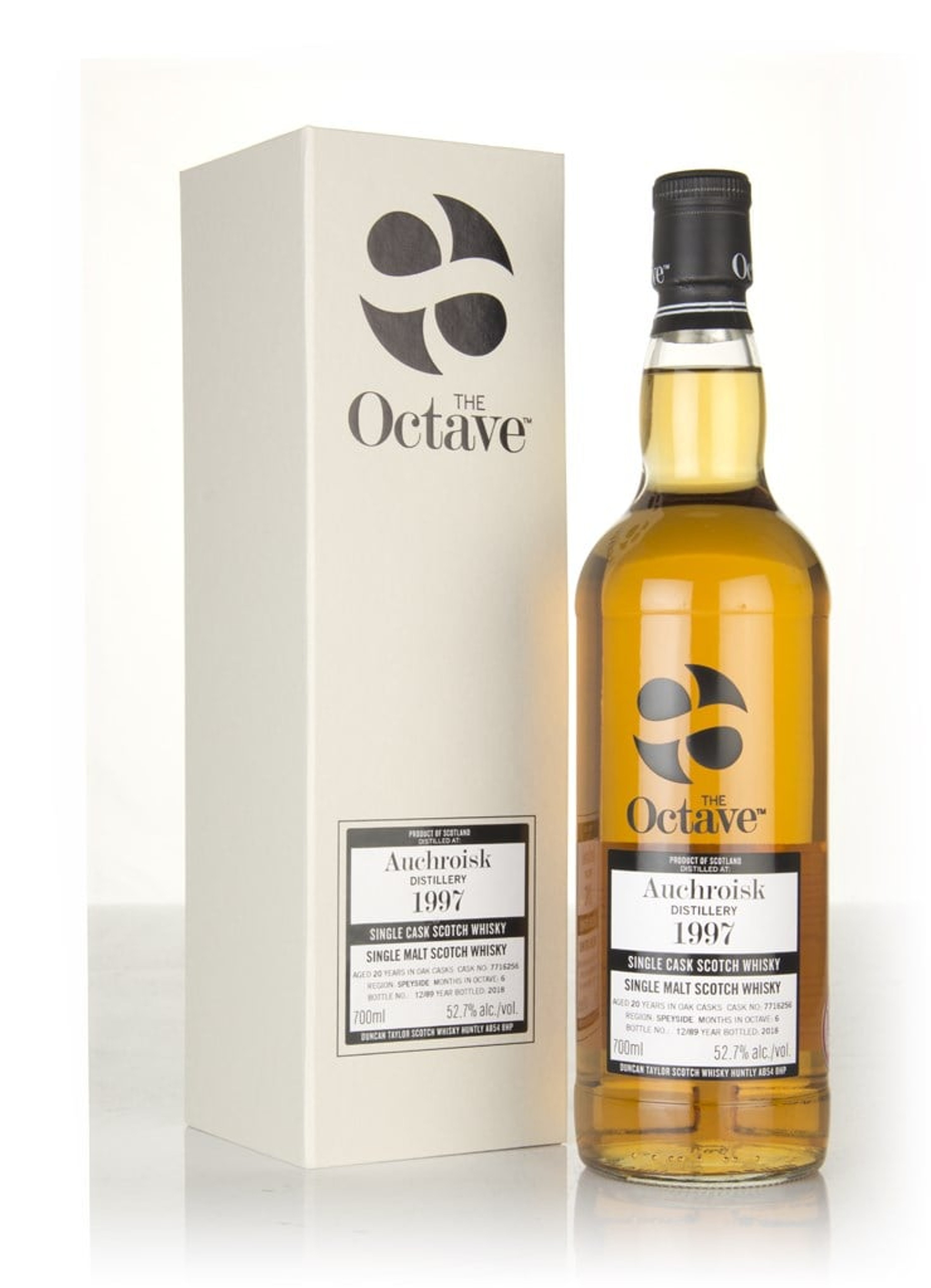 Auchroisk 20 Year Old 1997 (cask 7716256) - The Octave (Duncan Taylor) 70cl