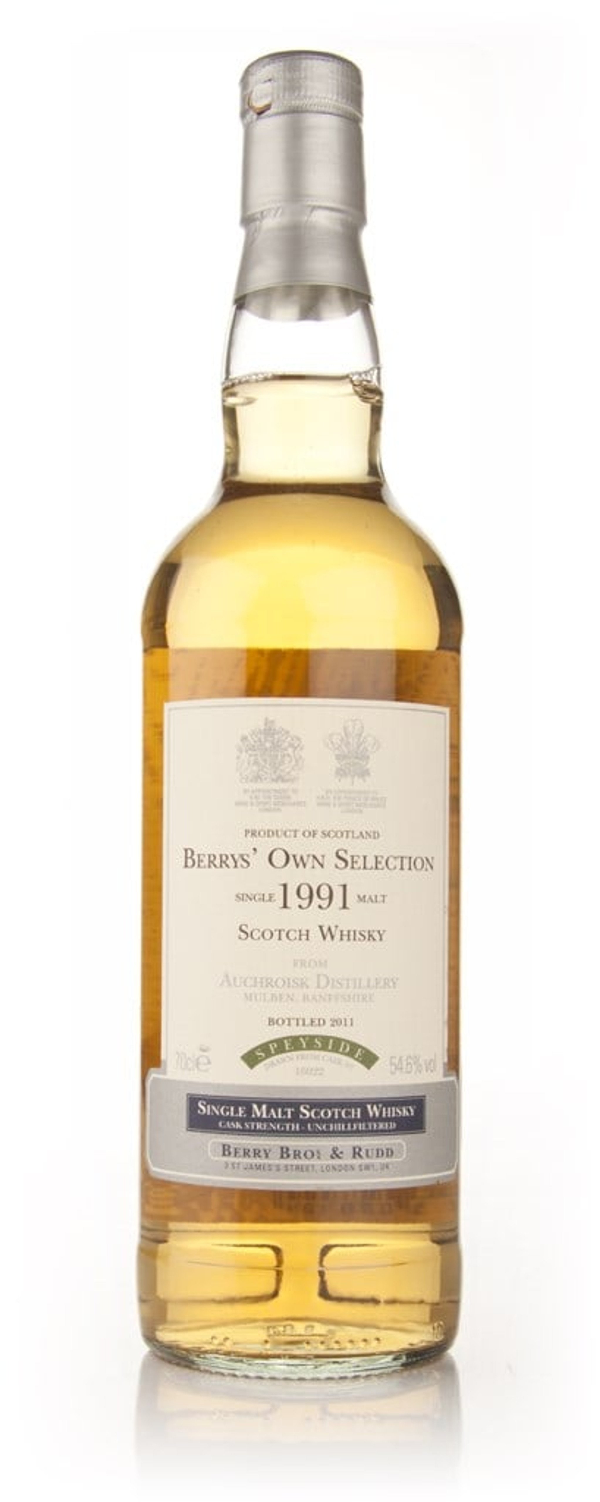 Auchroisk 1991 (Berry Bros. & Rudd) 70cl