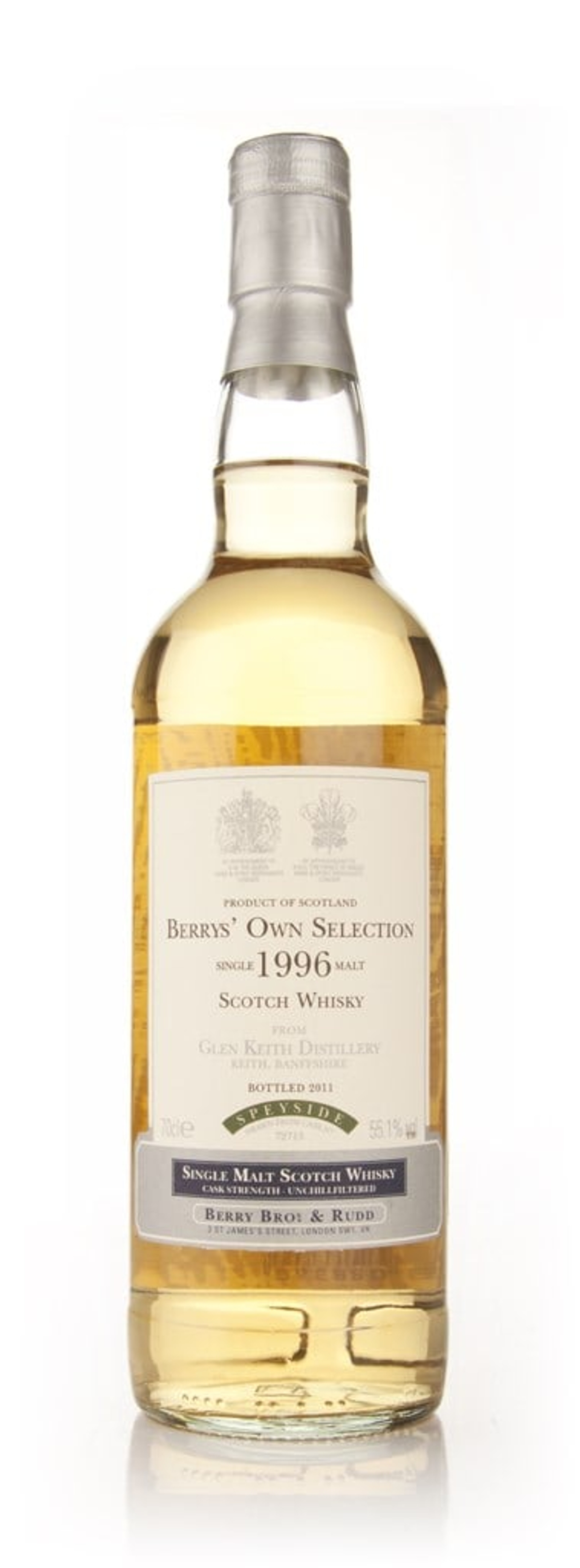 Glen Keith 1996 (Berry Bros. & Rudd) 70cl