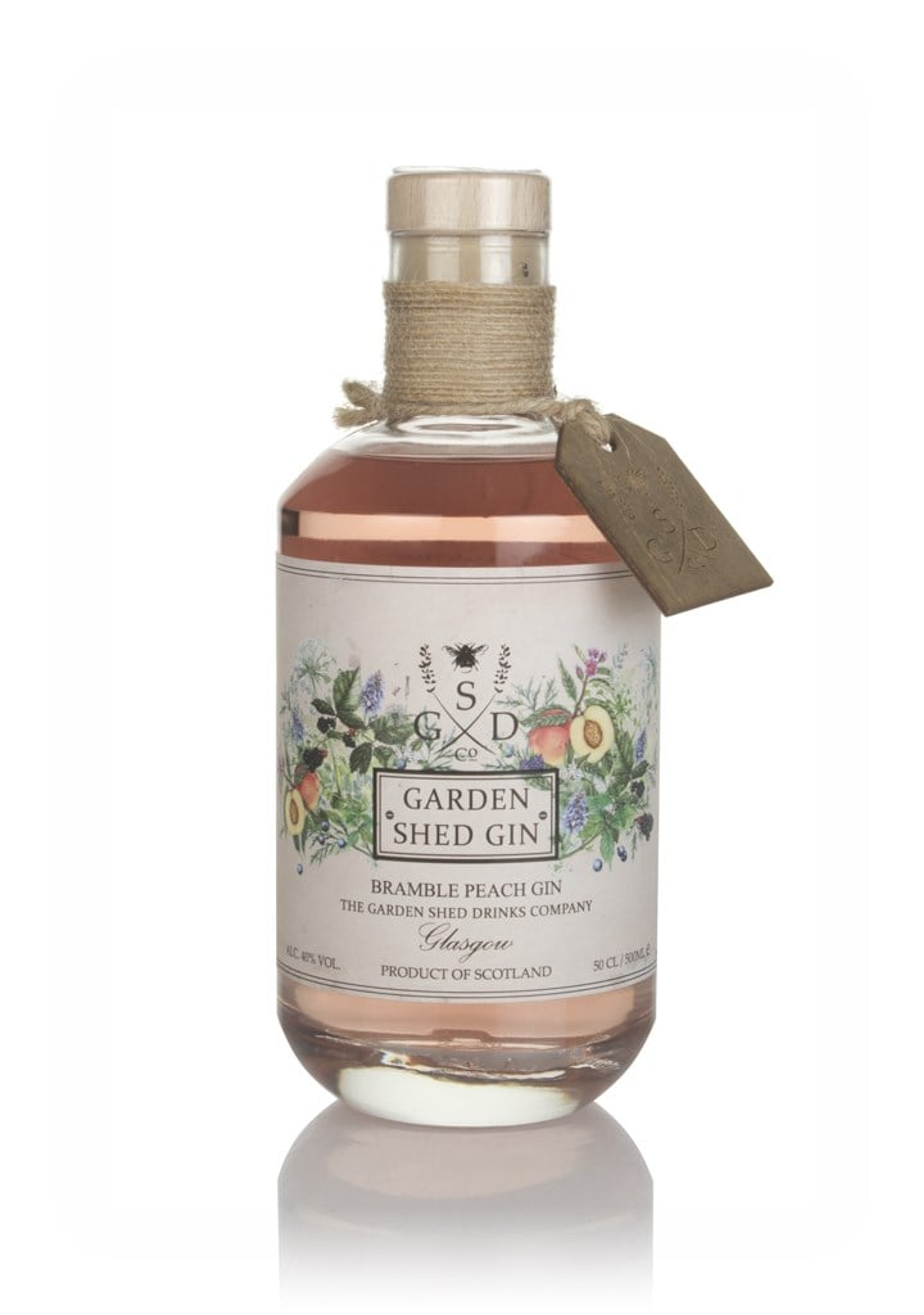 Garden Shed Bramble Peach Gin 50cl
