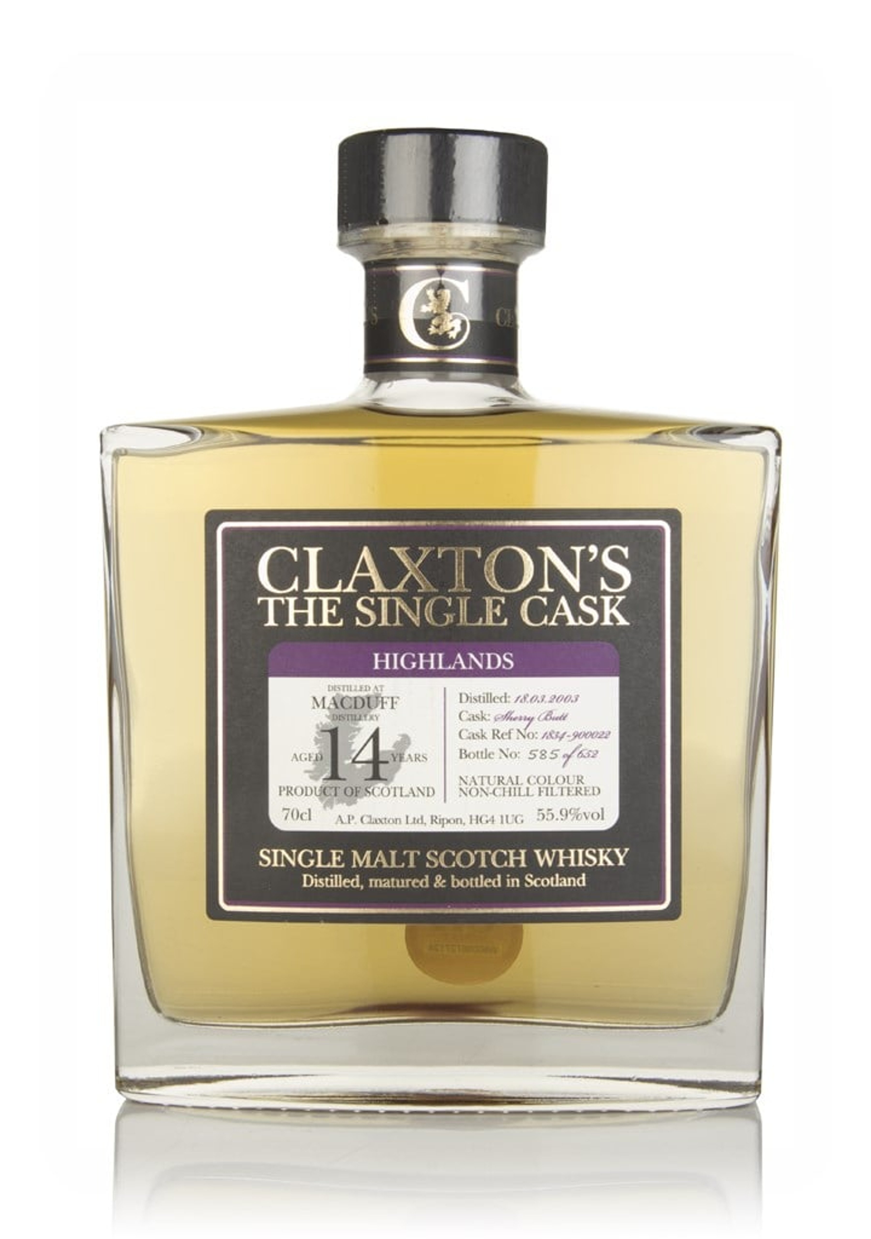 Macduff 14 Year Old 2003 - Claxton's 70cl