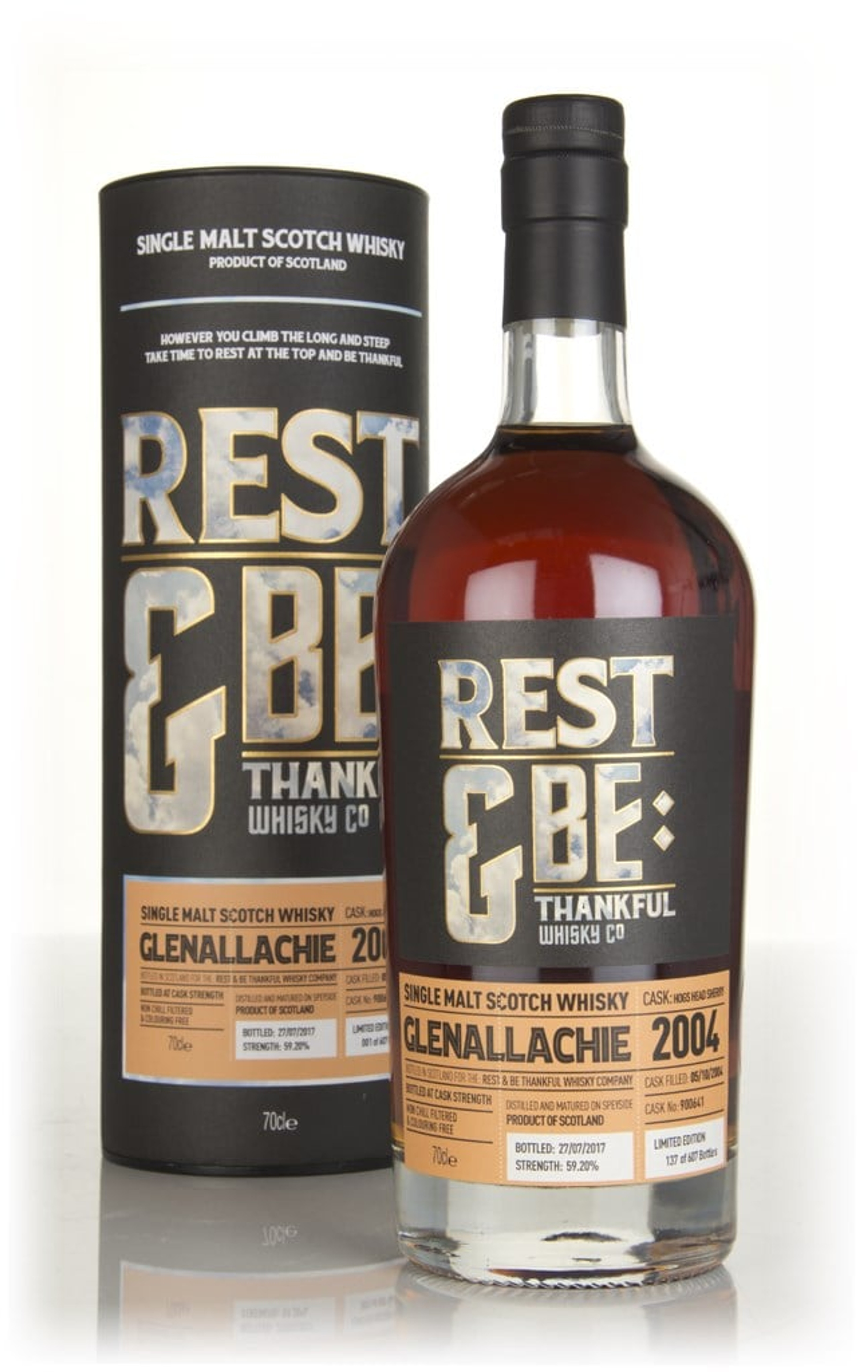 Glenallachie 12 Year Old 2004 (cask 900641) (Rest & Be Thankful) 70cl
