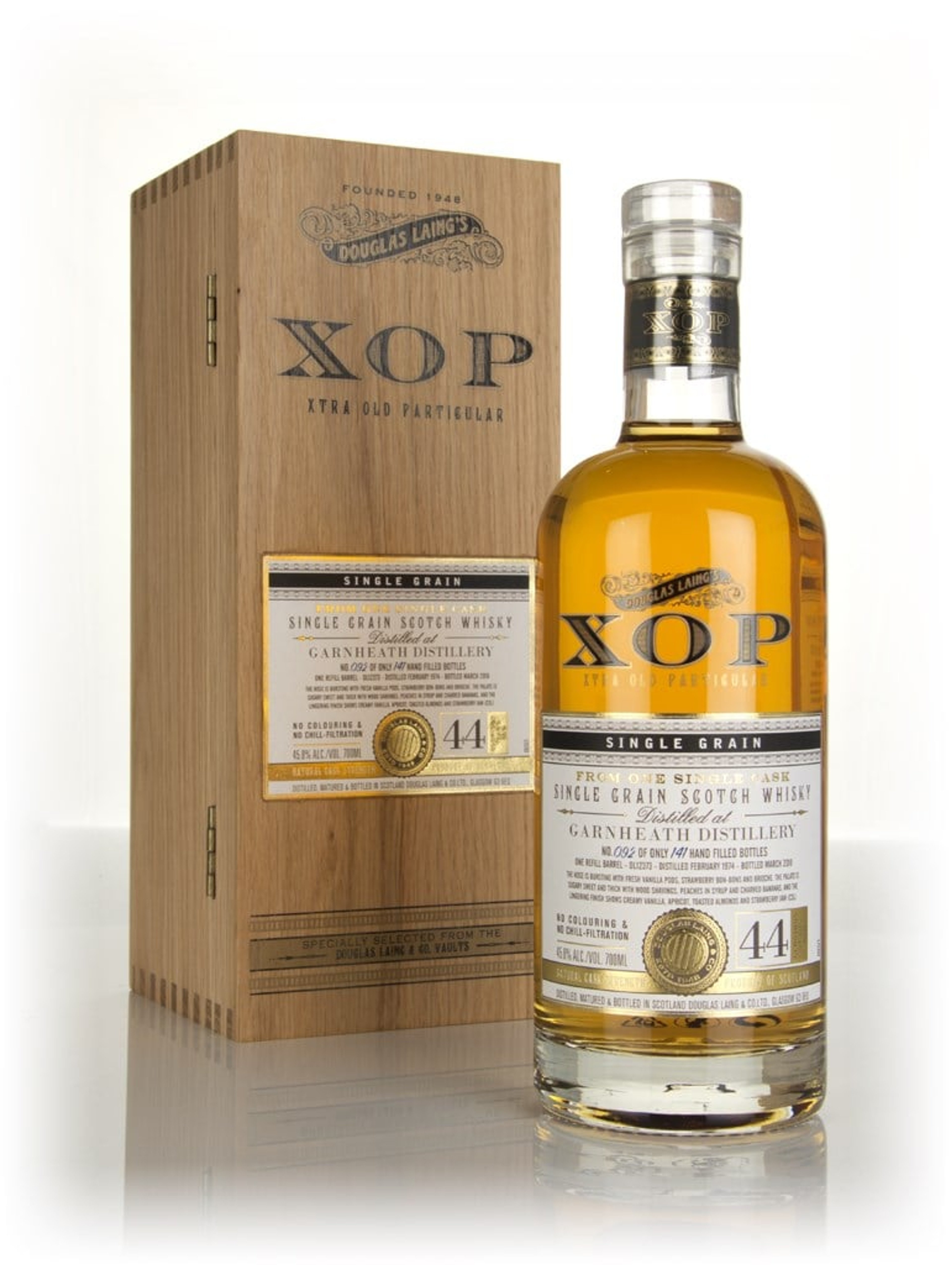 Garnheath 44 Year Old 1974 (cask 12373) - Xtra Old Particular (Douglas Laing) 70cl