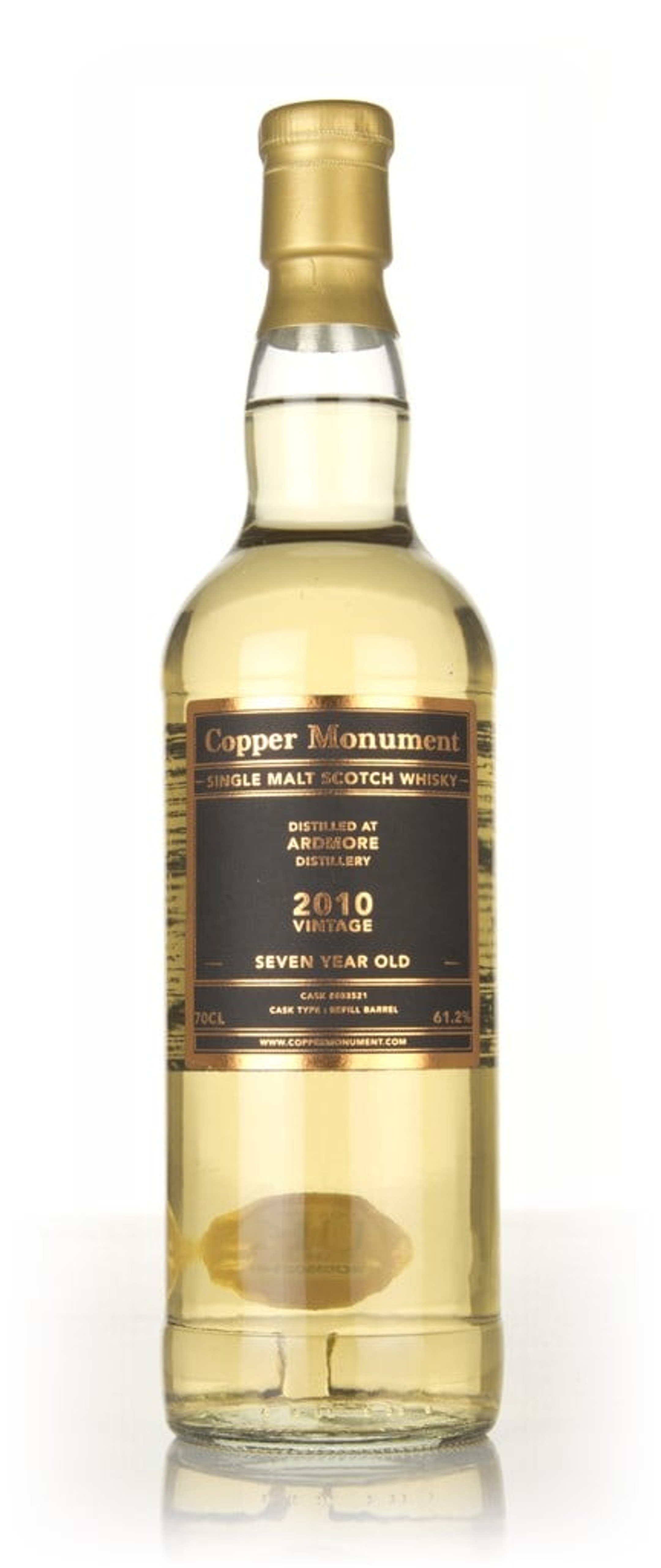 Ardmore 7 Year Old 2010 (cask 803521) - Copper Monument 70cl