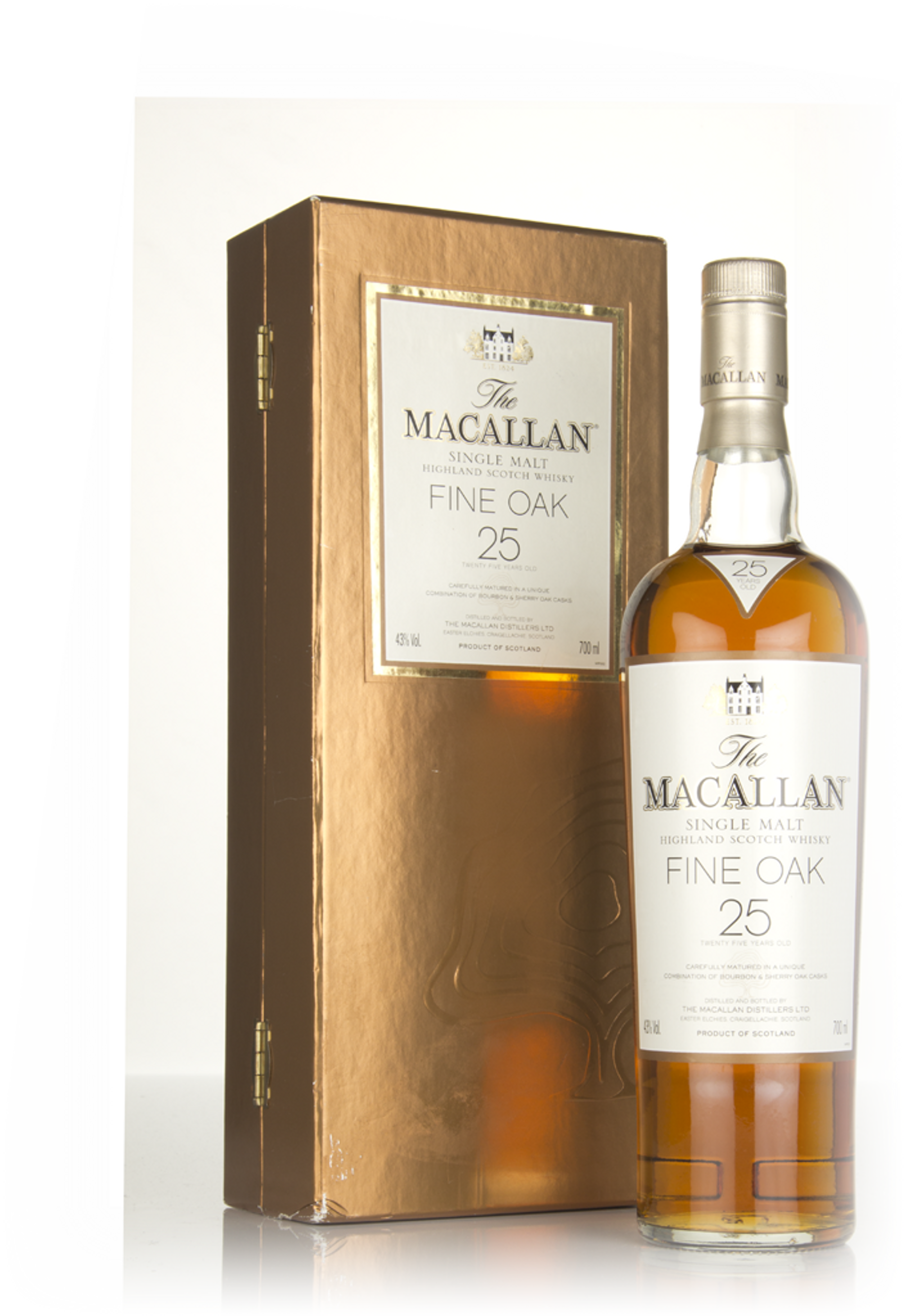 The Macallan 25 Year Old Fine Oak - Pre 2008 70cl Whisky