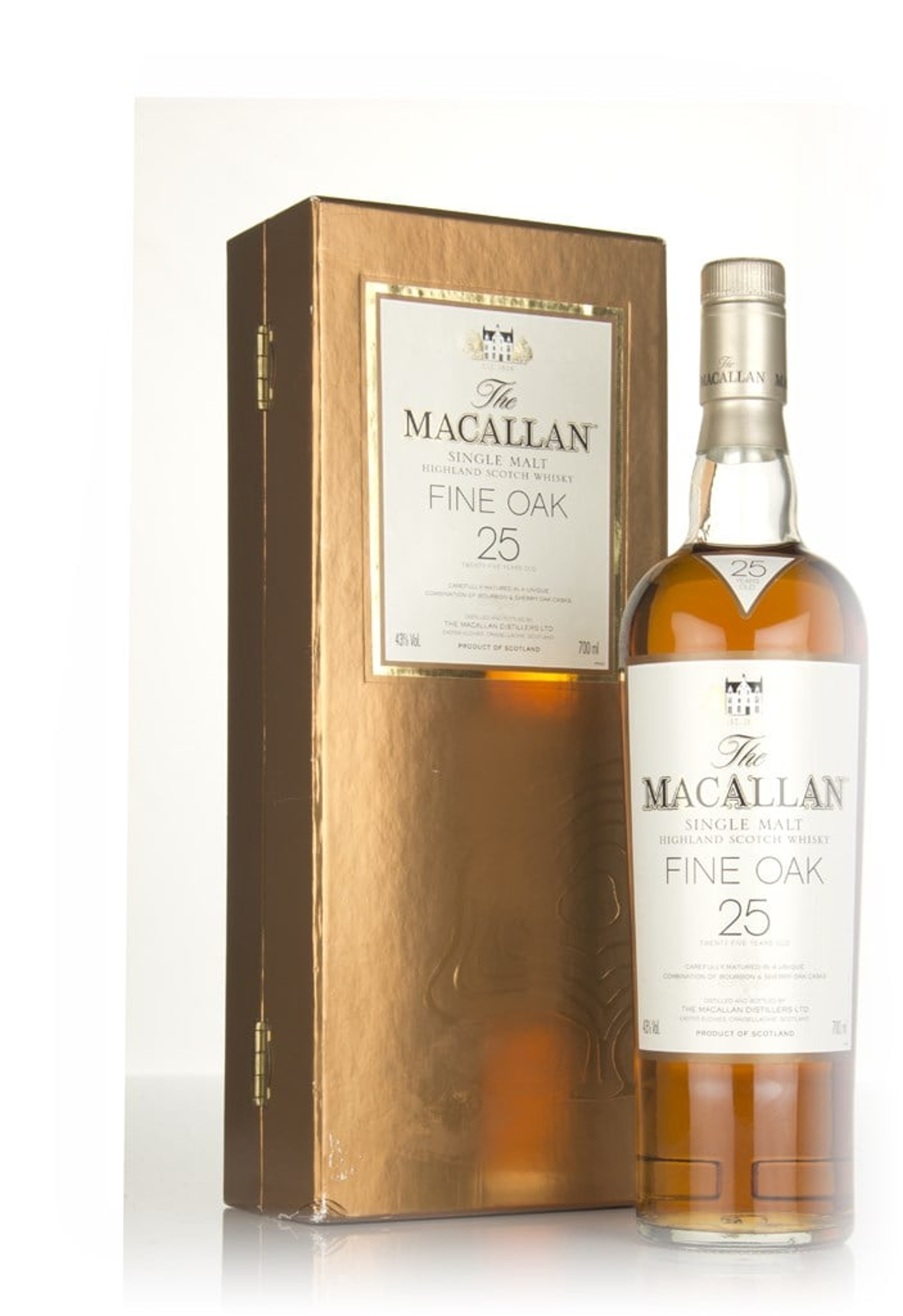 The Macallan 25 Year Old Fine Oak - Pre 2008 70cl Whisky | Master