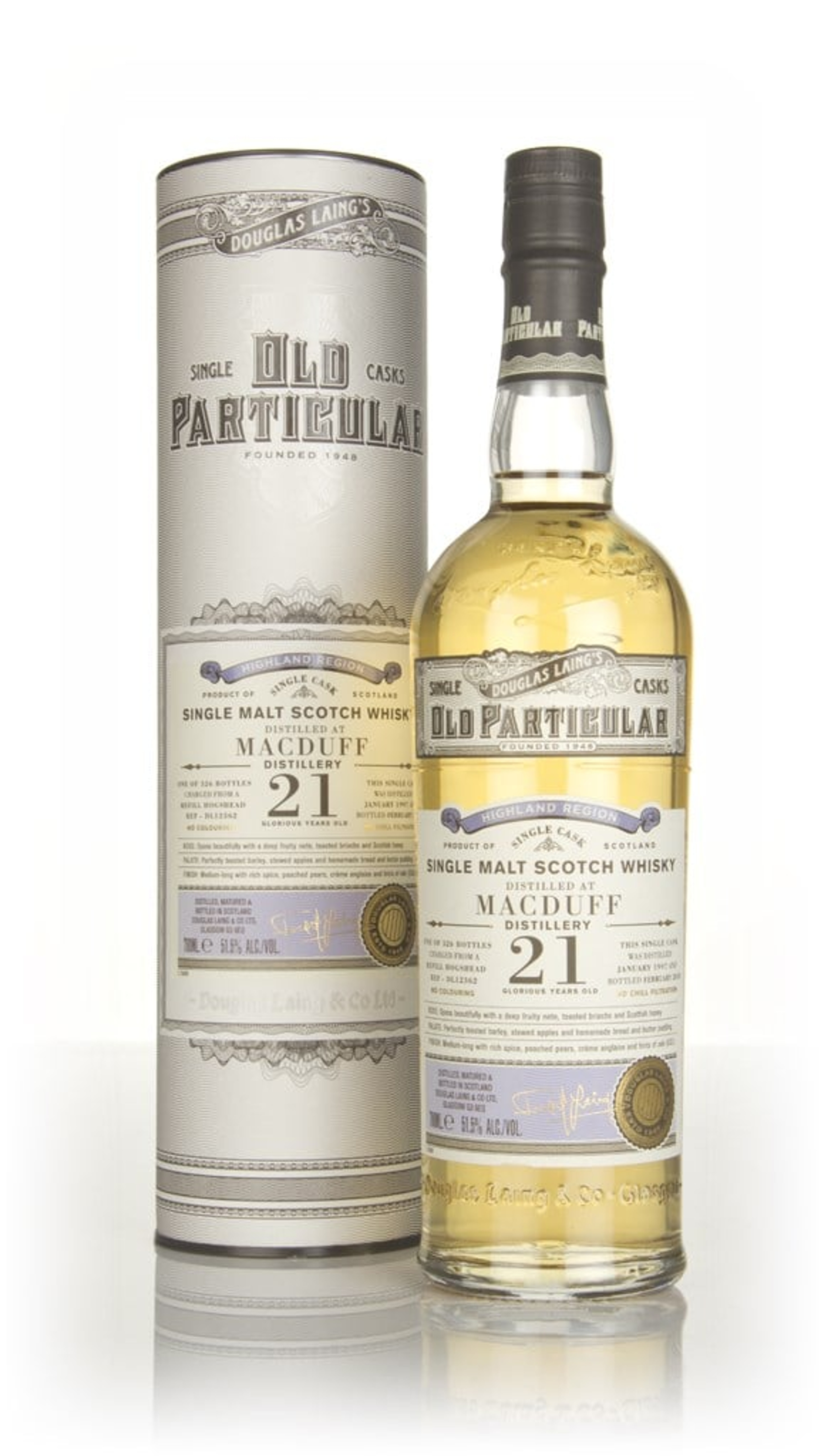 Macduff 21 Year Old 1997 (cask 12362) - Old Particular (Douglas Laing) 70cl