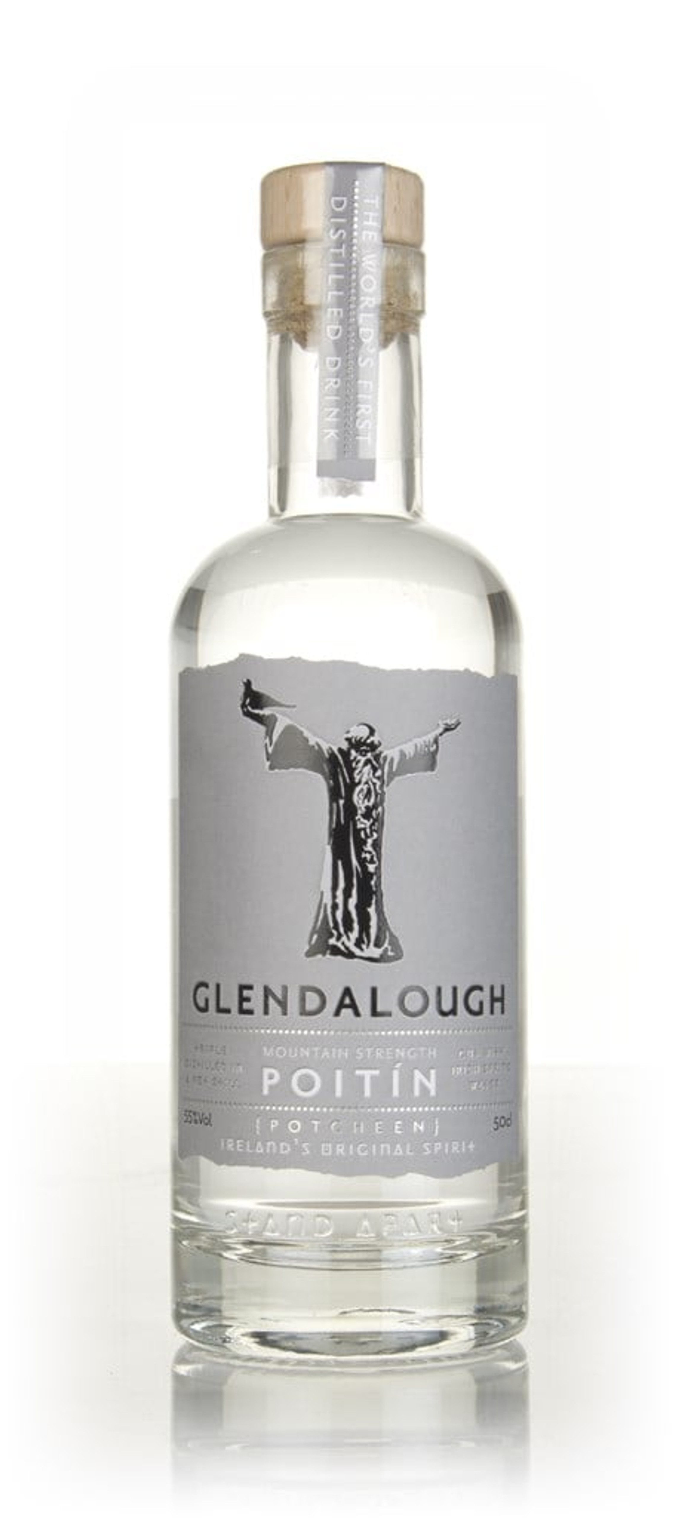 Glendalough Poitín Mountain Strength (55%) 50cl
