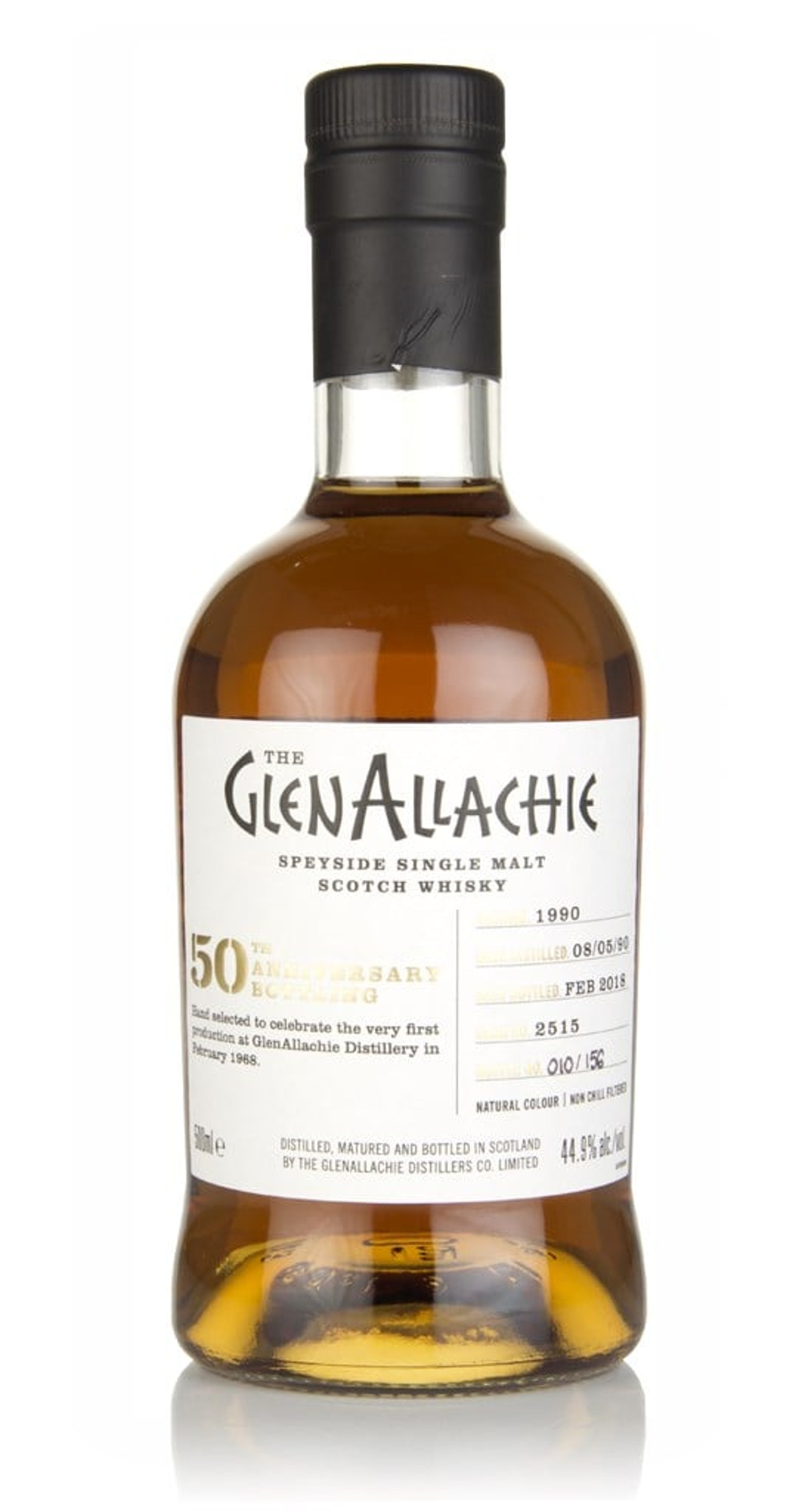 GlenAllachie 27 Year Old 1990 (cask 2515) - 50th Anniversary Bottling 50cl