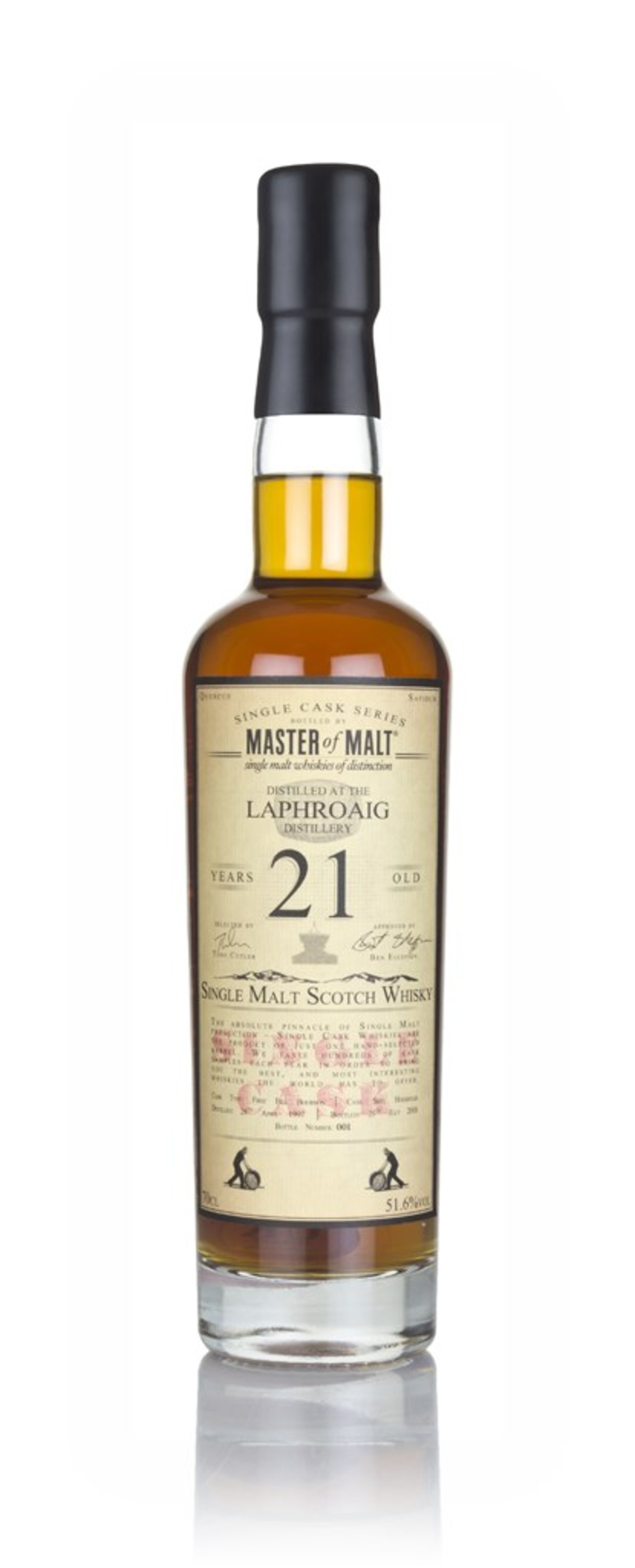 Laphroaig 21 Year Old 1997 - Single Cask (Master of Malt) 70cl