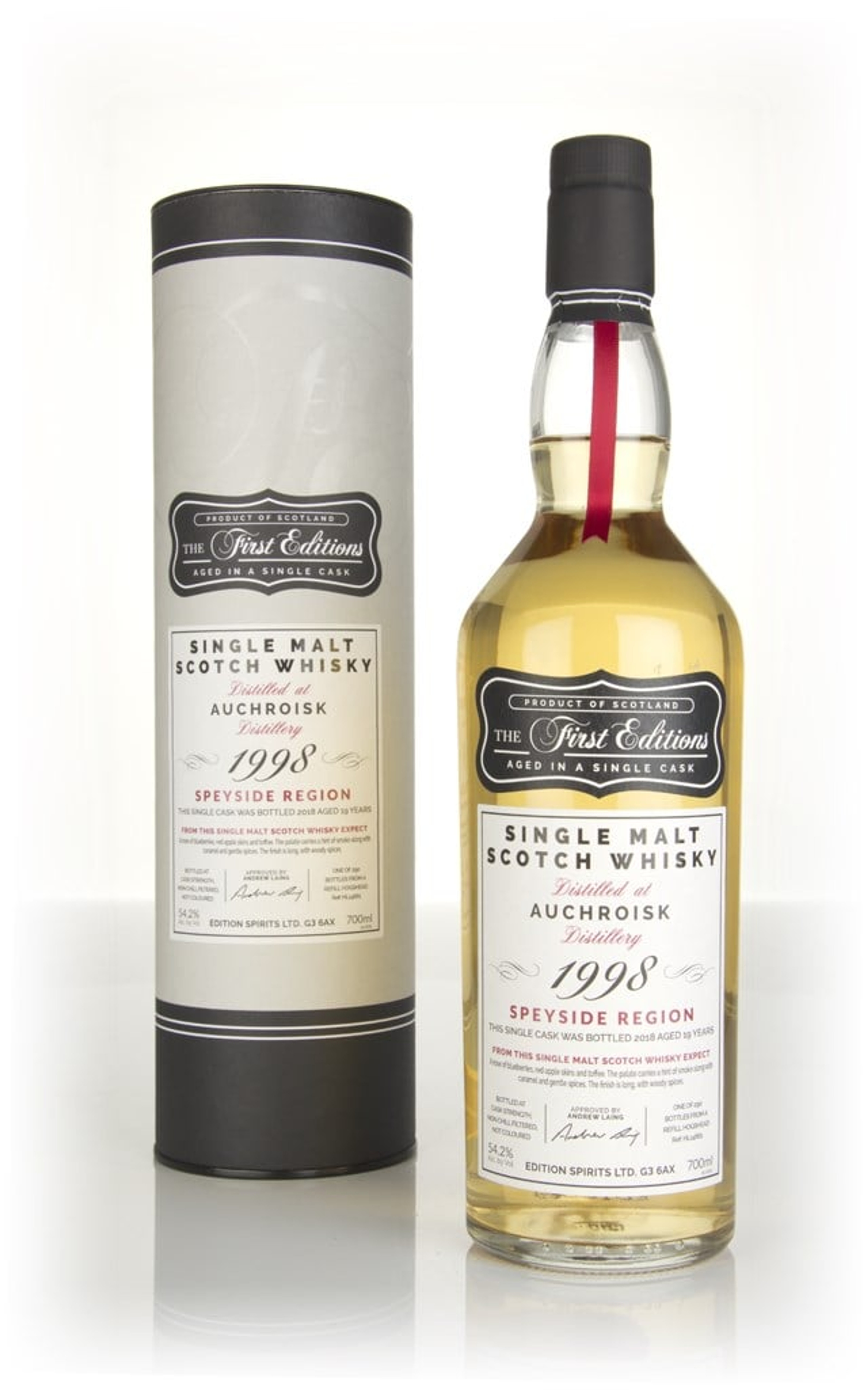 Auchroisk 19 Year Old 1998 (cask 14661) - The First Editions (Hunter Laing) 70cl