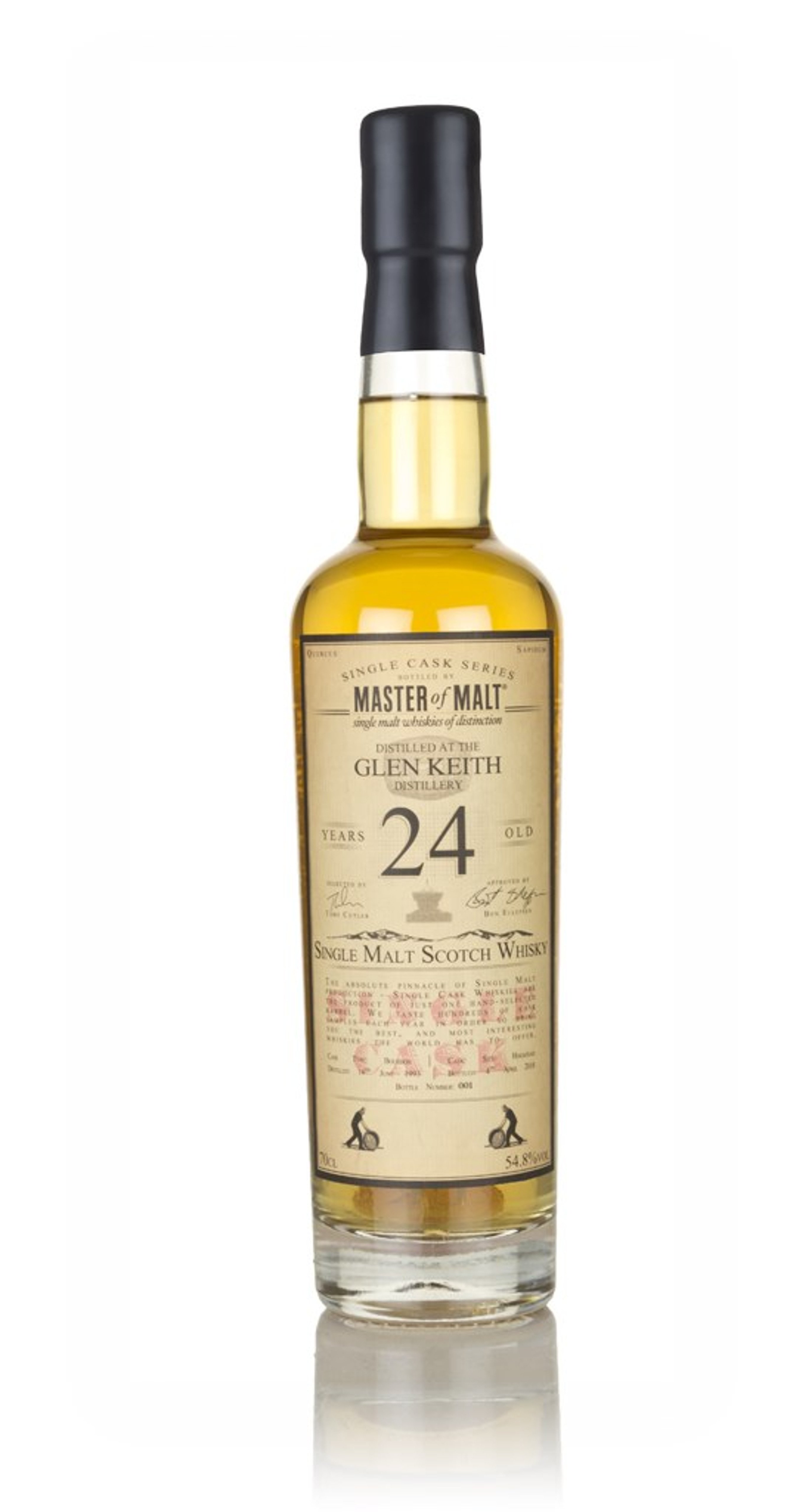 Glen Keith 24 Year Old 1993 - Single Cask (Master of Malt) 70cl