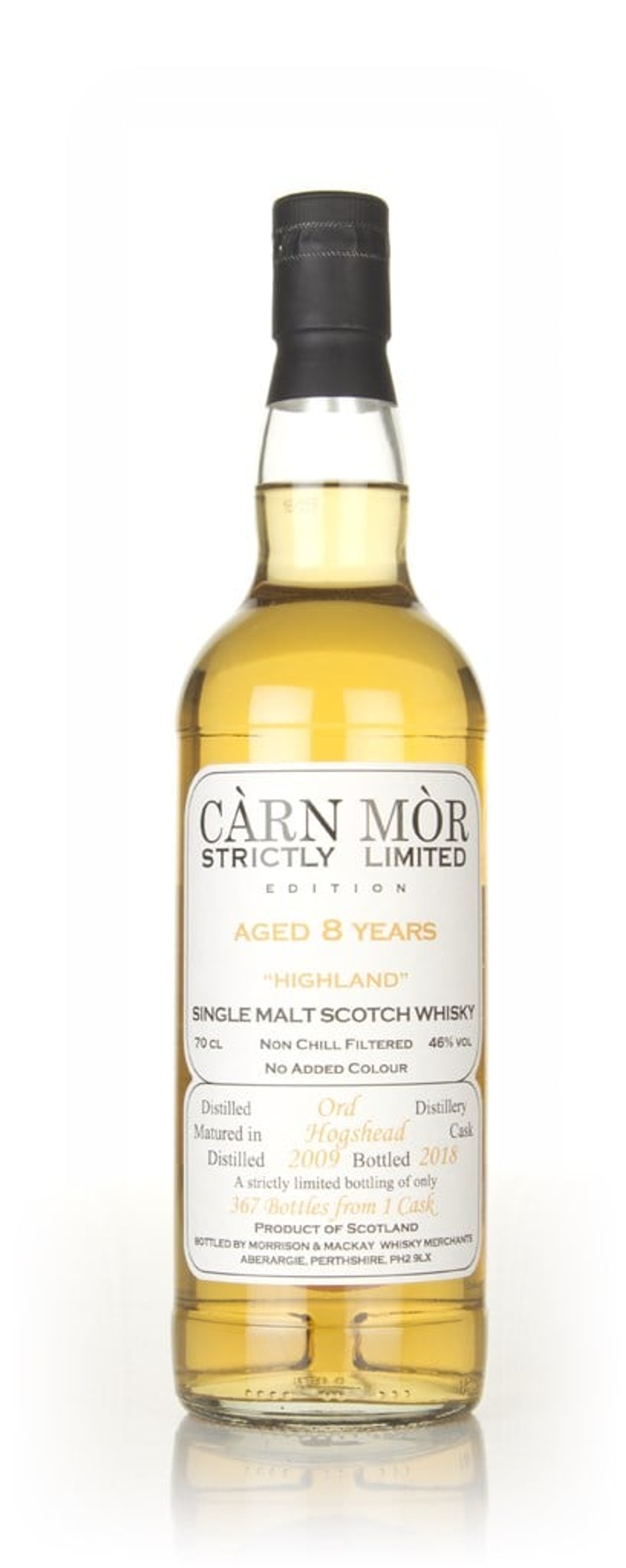 Glen Ord 8 Year Old 2009 - Strictly Limited (Càrn Mòr) 70cl