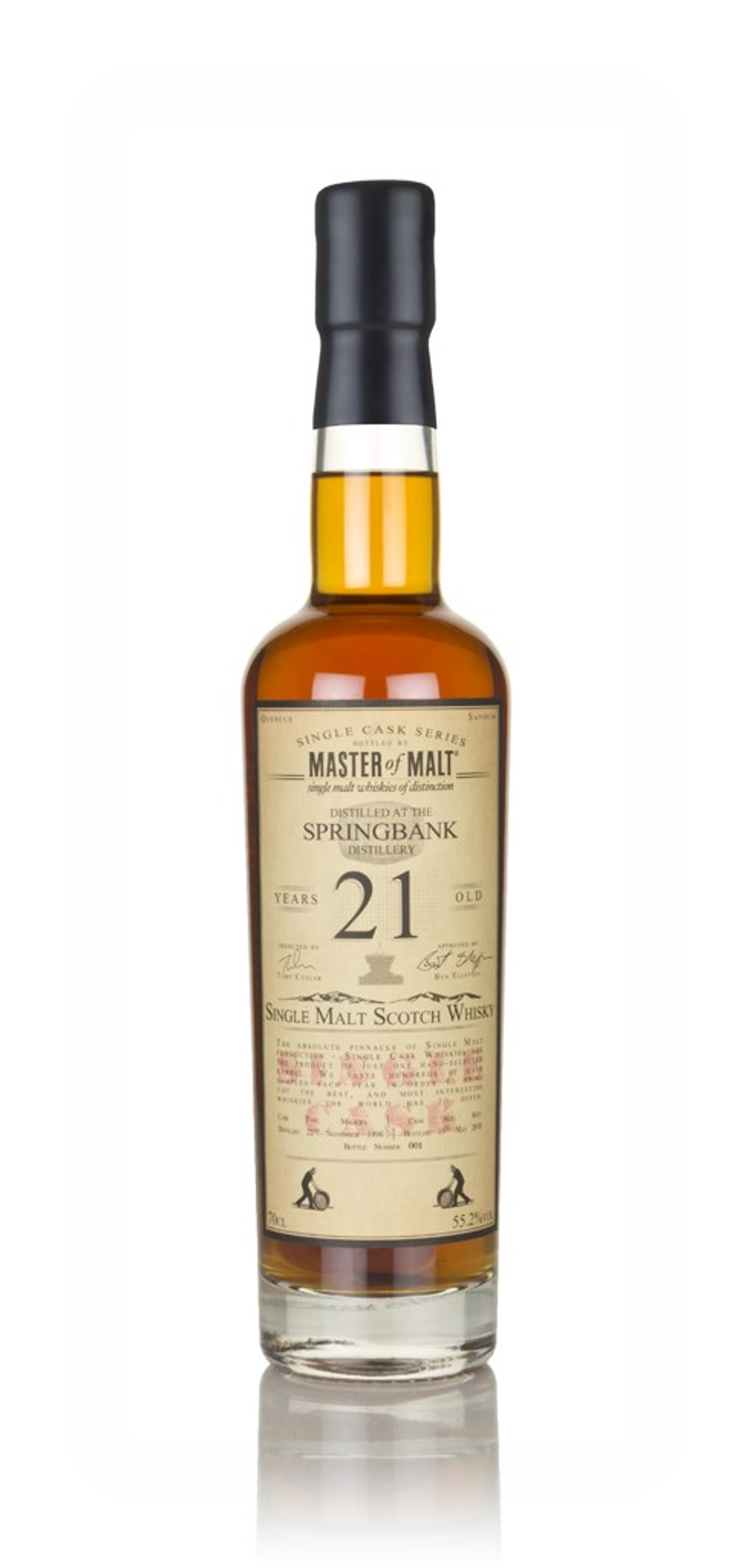 Springbank 21 Year Old 1996 - Single Cask (Master of Malt) 70cl