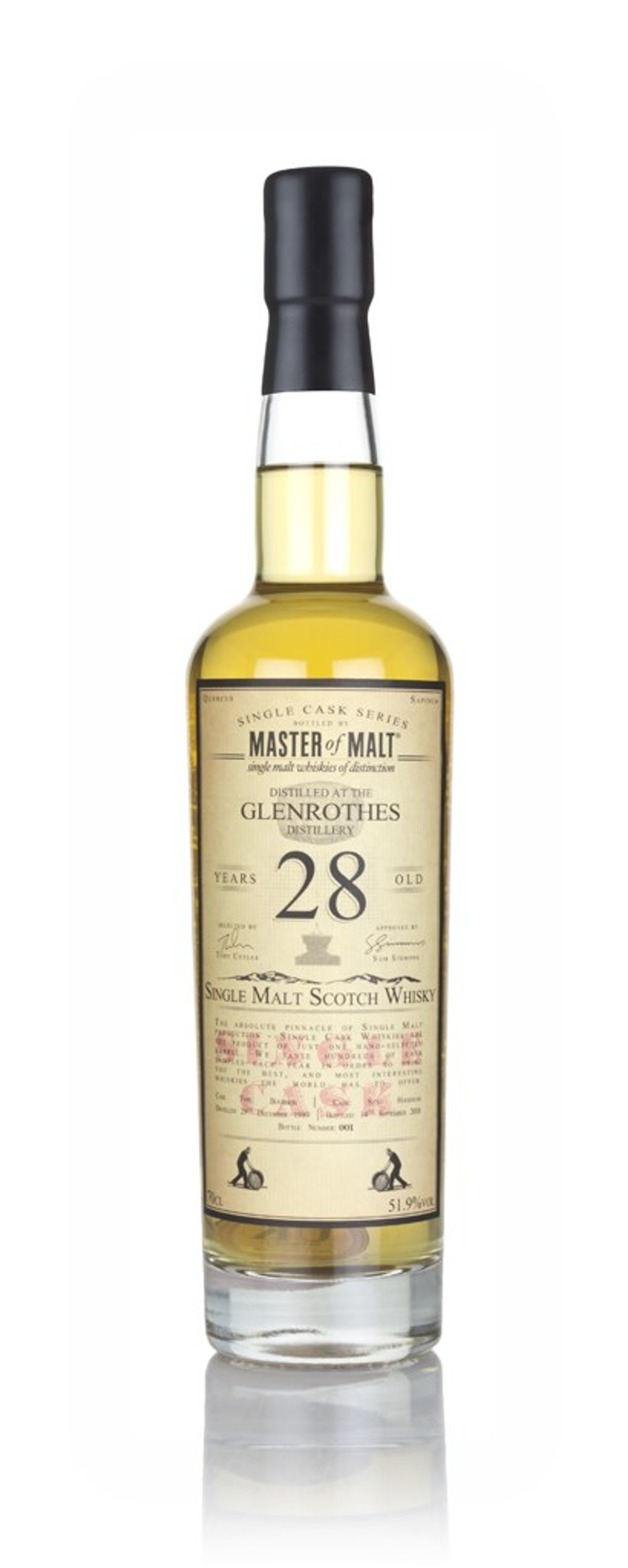 Glenrothes 28 Year Old 1989 - Single Cask (Master of Malt) 70cl