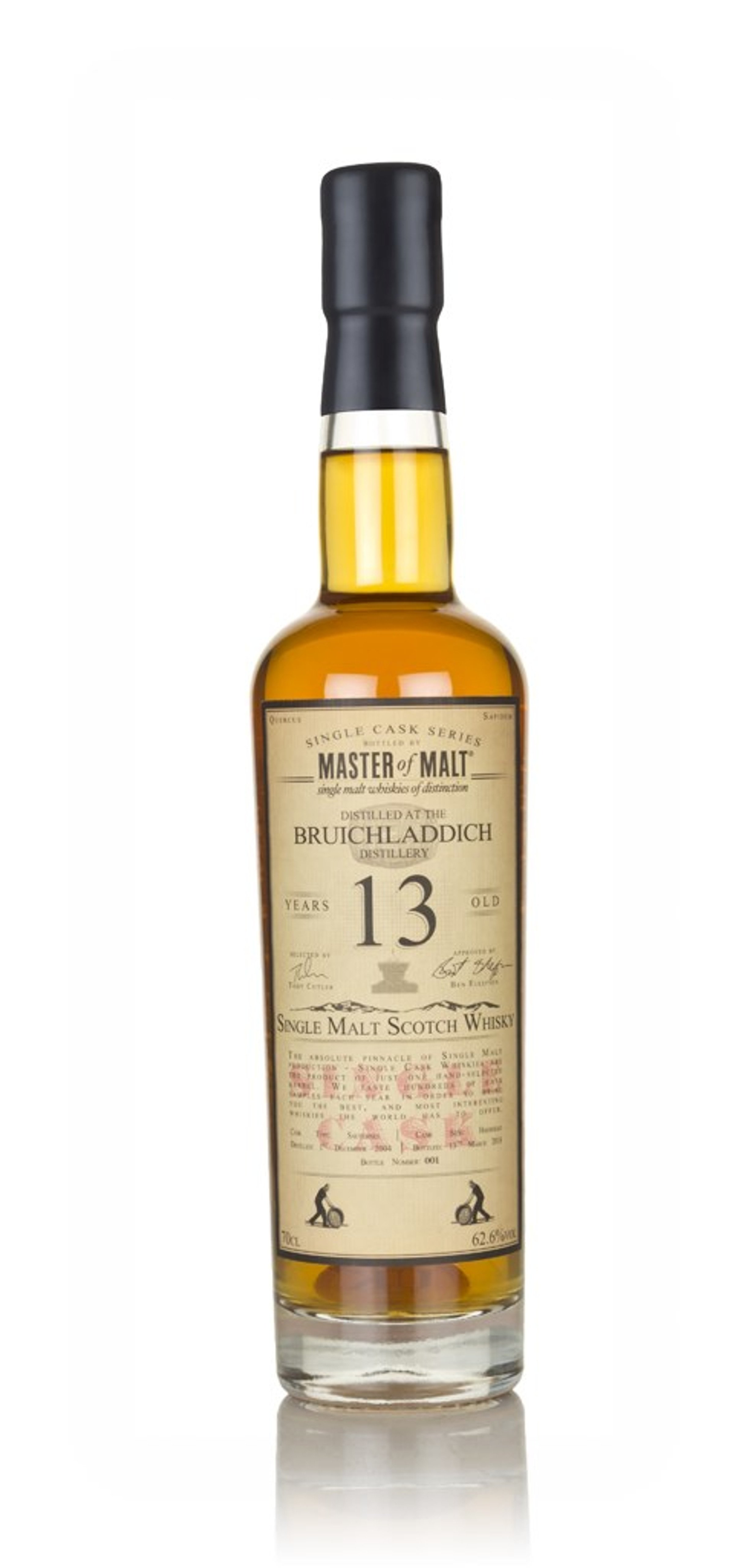 Bruichladdich 13 Year Old 2004 - Single Cask (Master of Malt) 70cl