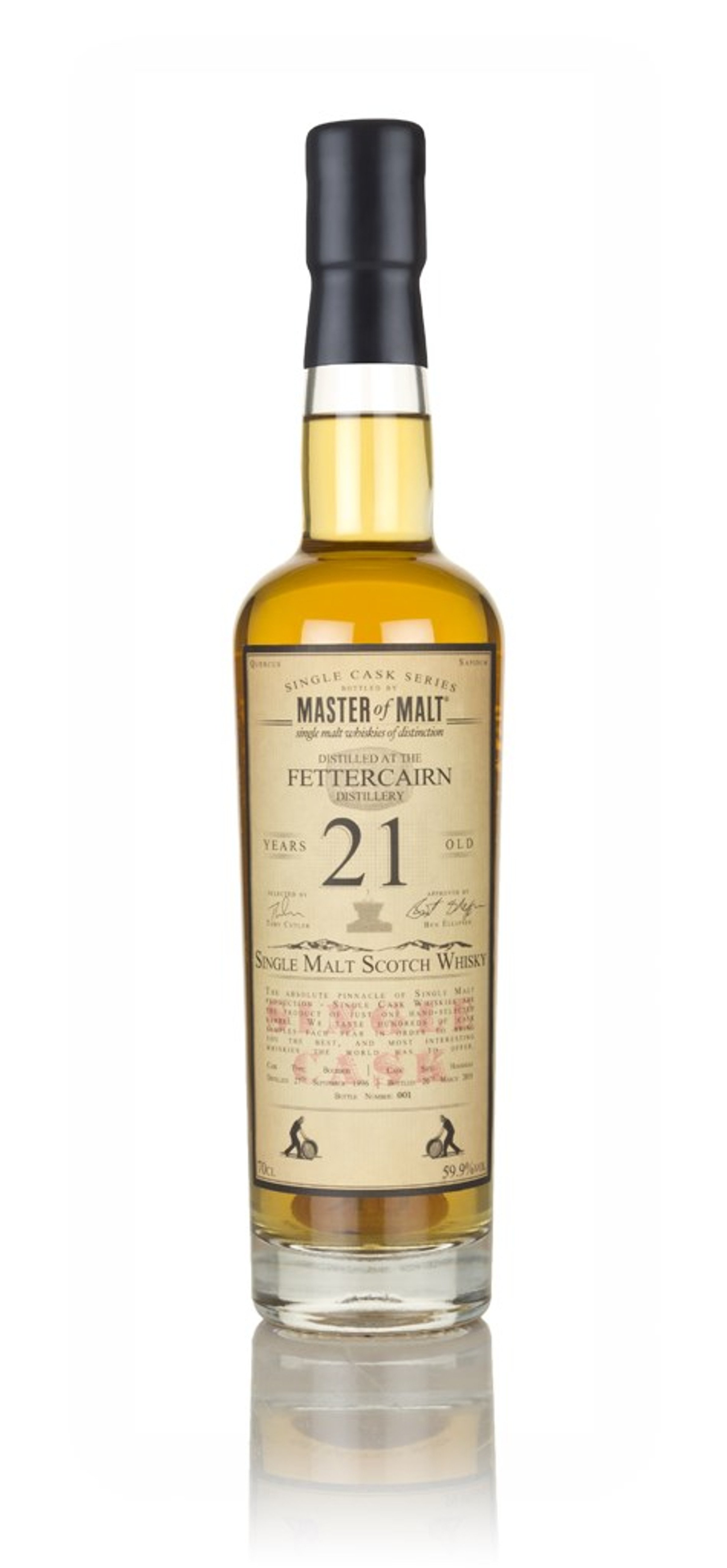 Fettercairn 21 Year Old 1996 - Single Cask (Master of Malt) (59.9%) 70cl