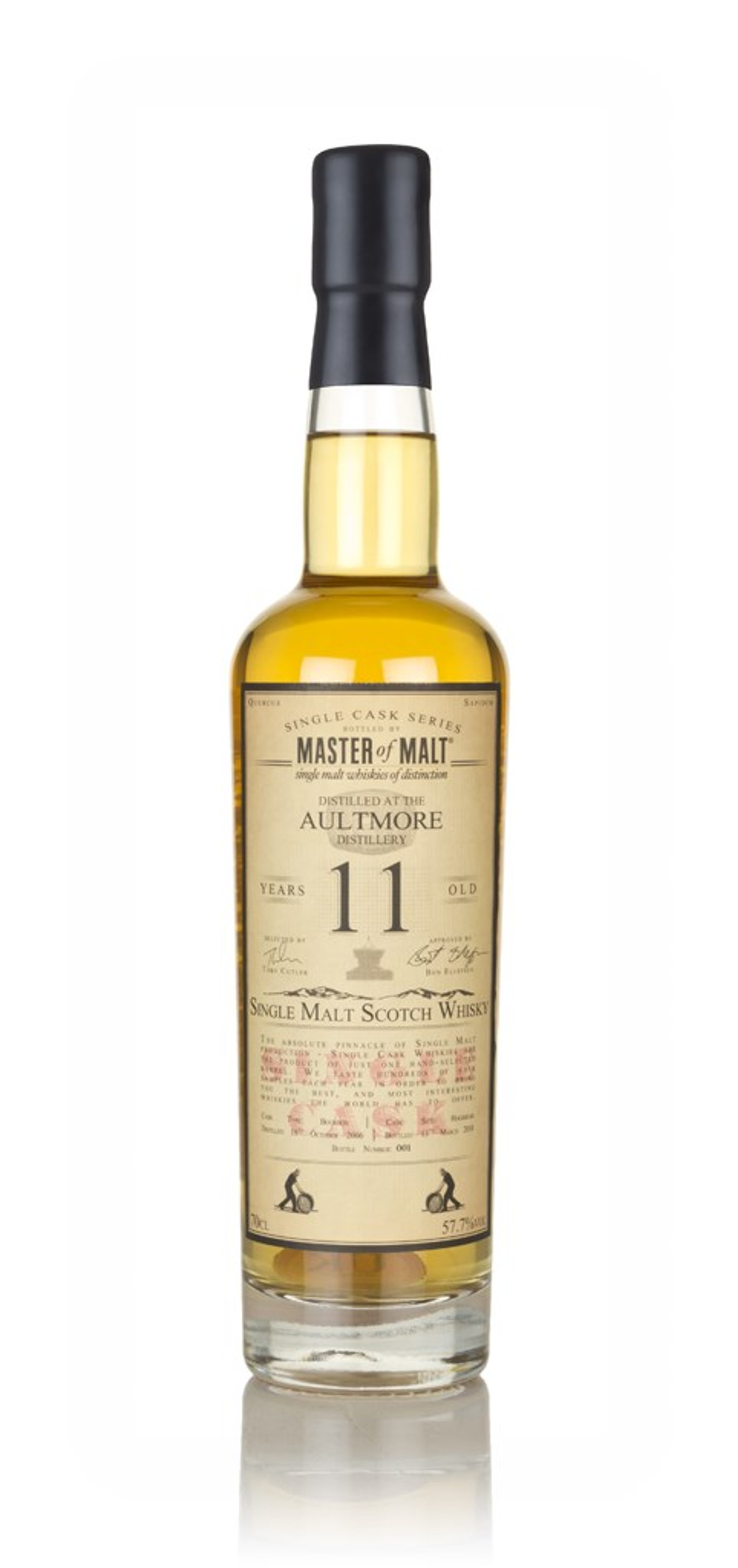 Aultmore 11 Year Old 2006 - Single Cask (Master of Malt) 70cl