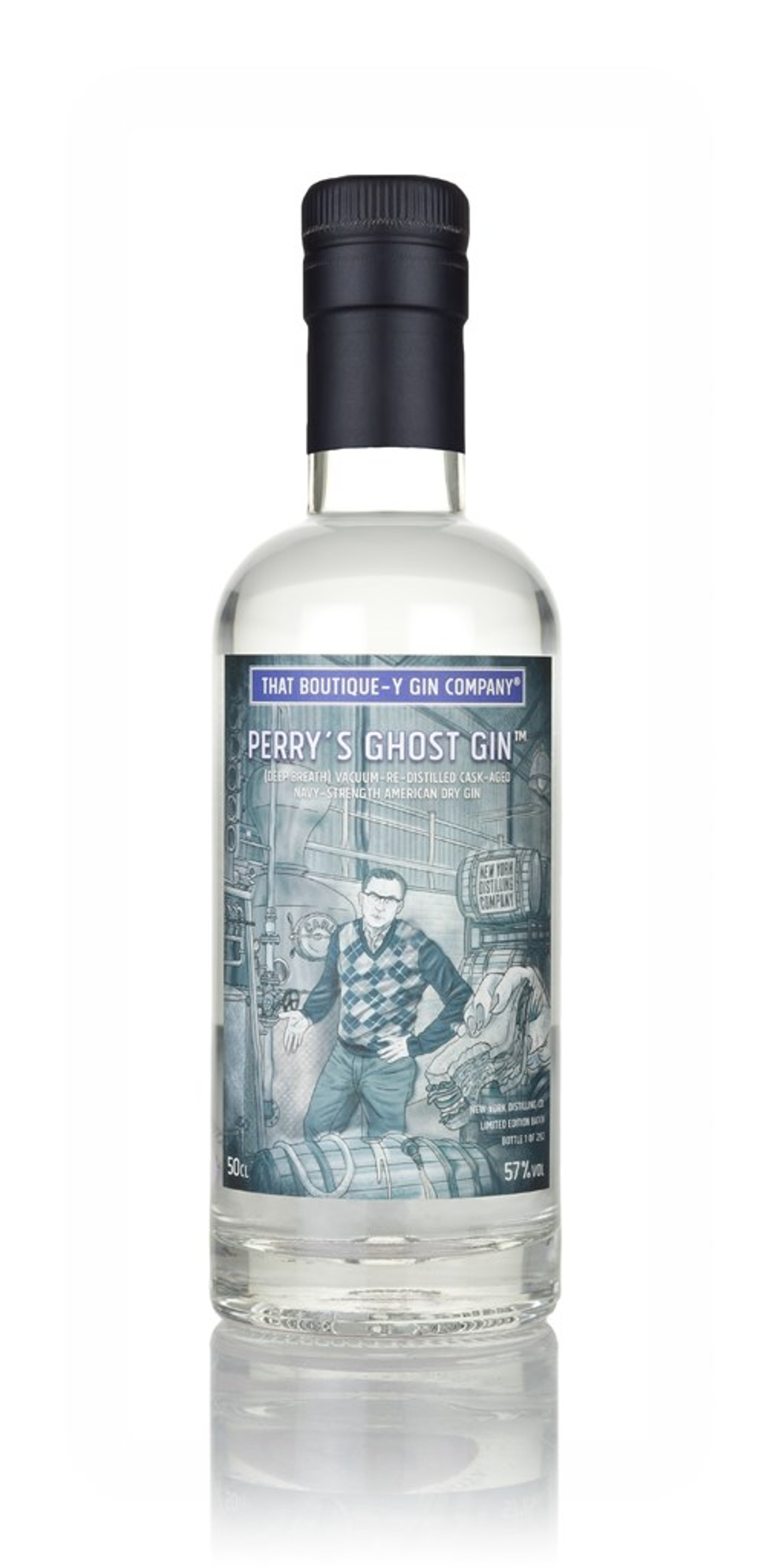 Perry's Ghost Gin - New York Distilling Company (That Boutique-y Gin Company) 50cl