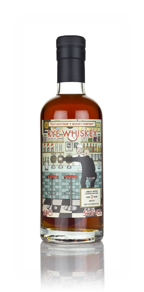 James E. Pepper 3 Year Old - Oloroso Cask Finish (That Boutique-y Whisky Company) 50cl