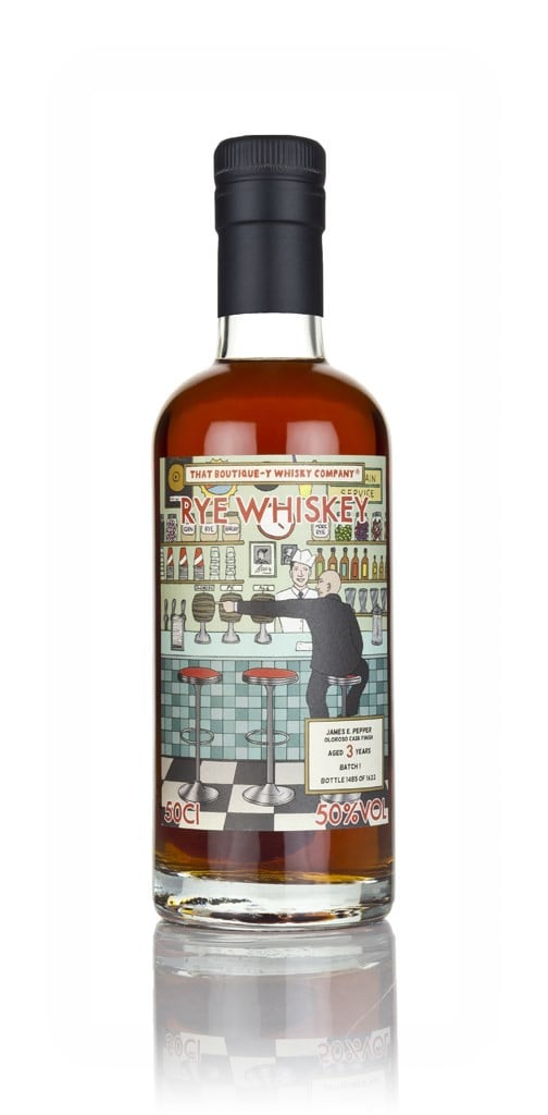 James E. Pepper 3 Year Old - Oloroso Cask Finish (That Boutique-y Whisky Company) 50cl