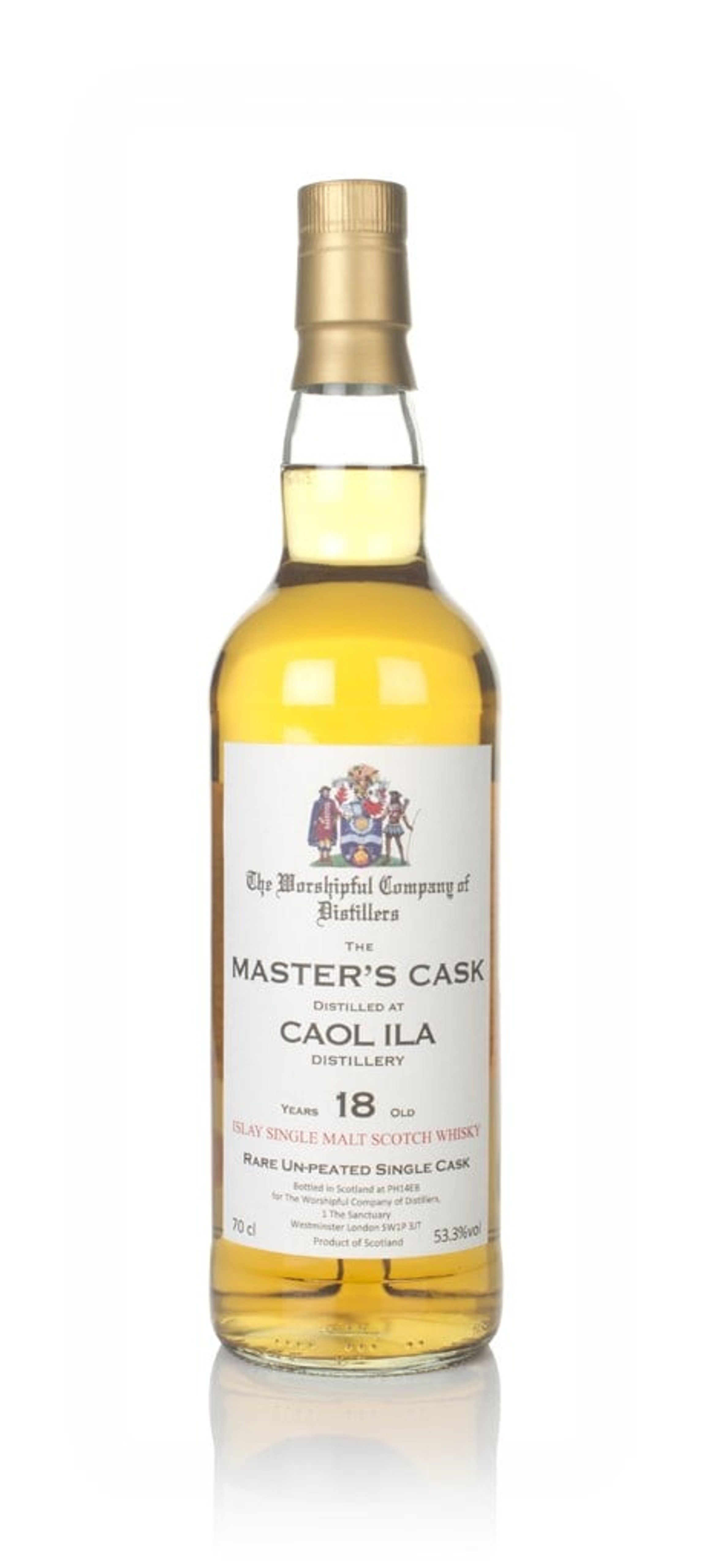 Caol Ila 18 Year Old 1997 (cask 449) - Master's Cask (The Worshipful Company of Distillers) 70cl
