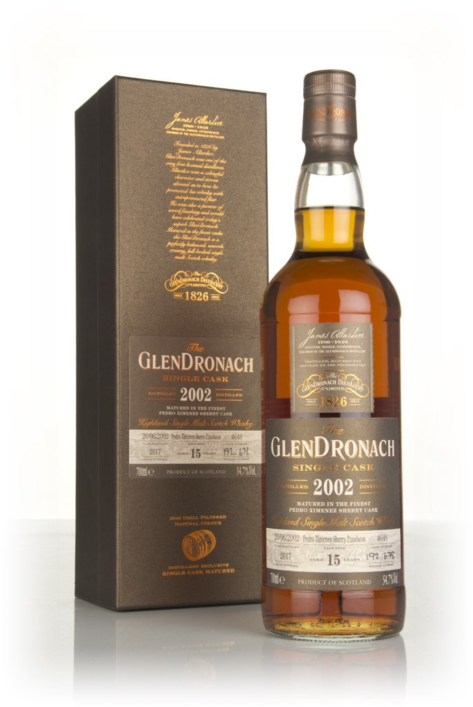 The GlenDronach 15 Year Old 2002 (cask 4648) 70cl