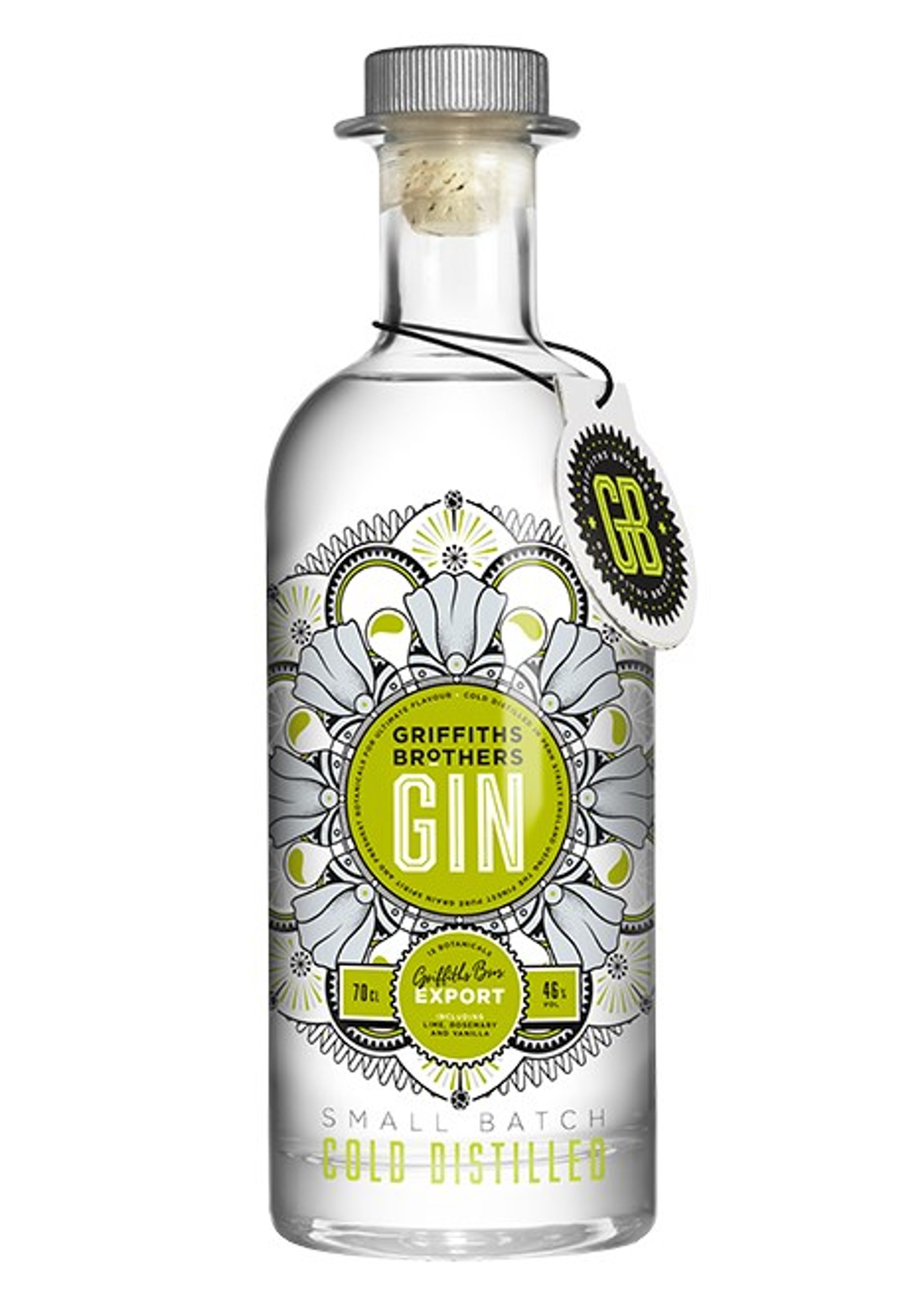 Griffiths Brothers Export Gin No.2 70cl