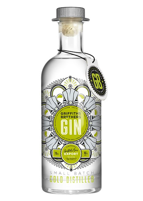 Griffiths Brothers Export Gin No.2 70cl