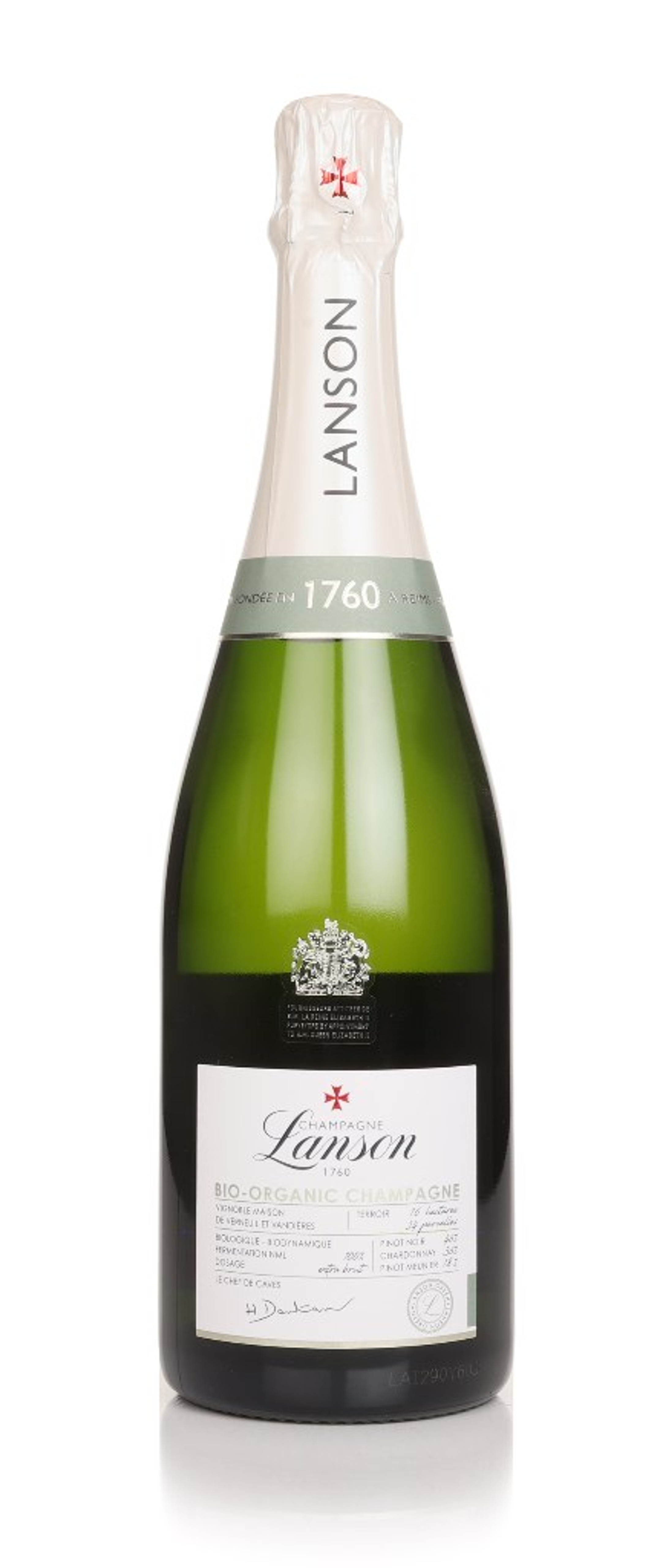 Lanson Le Green Label Organic Champagne 75cl
