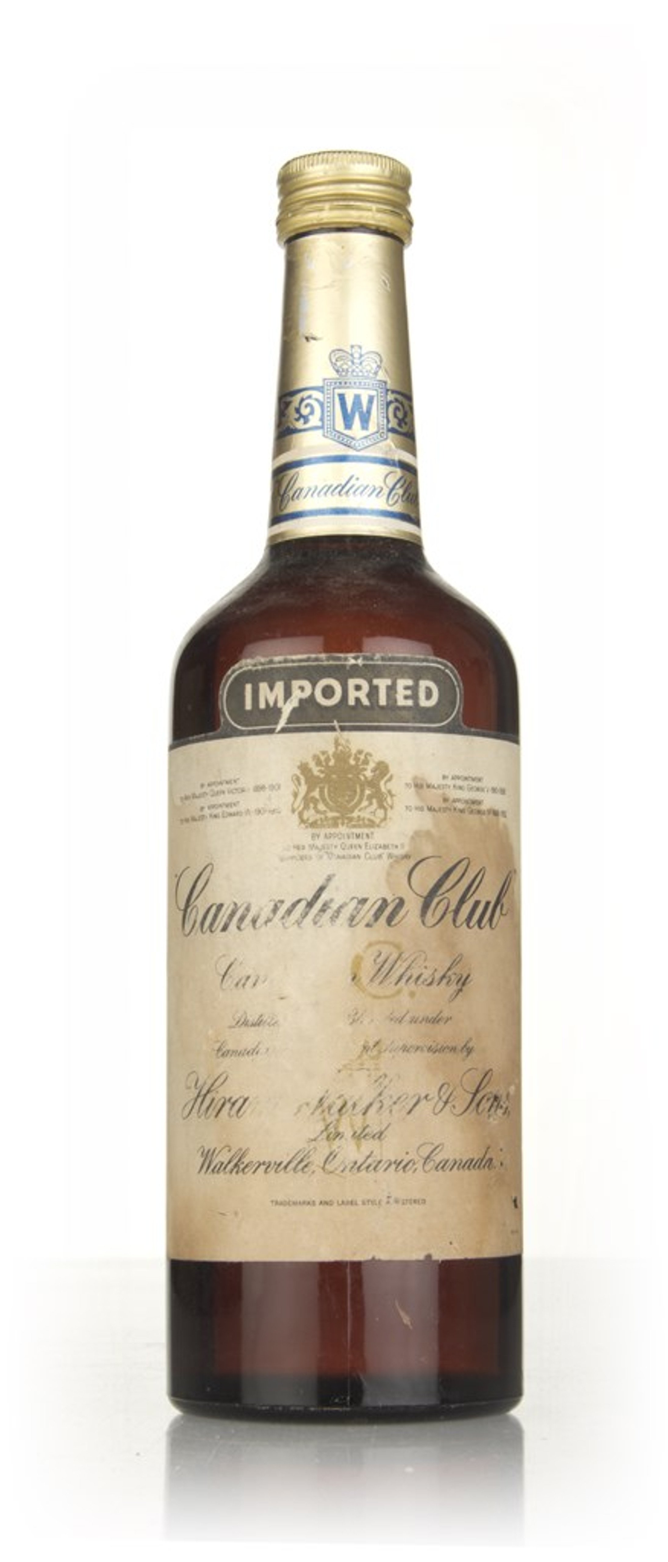 Canadian Club Whisky - 1960s 75cl