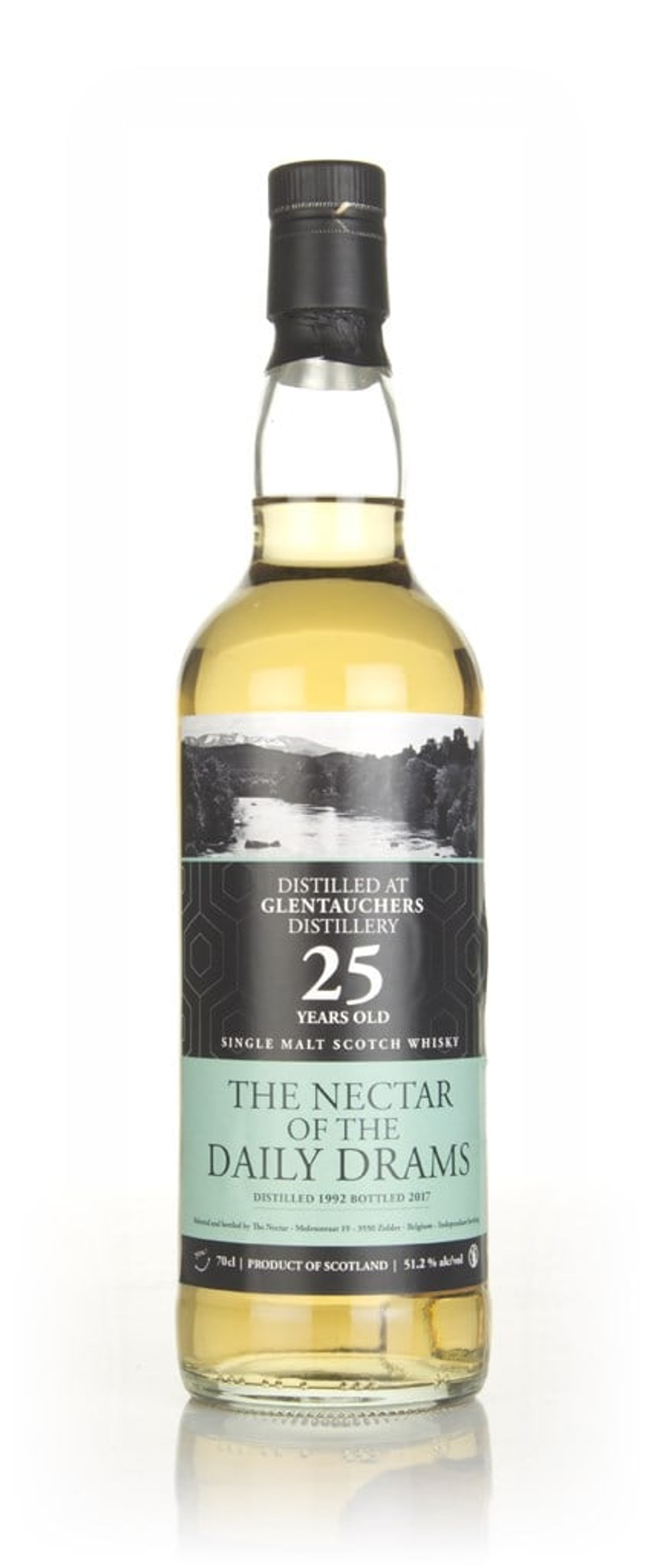 Glentauchers 25 Year Old 1992 - The  Nectar of the Daily Drams 70cl