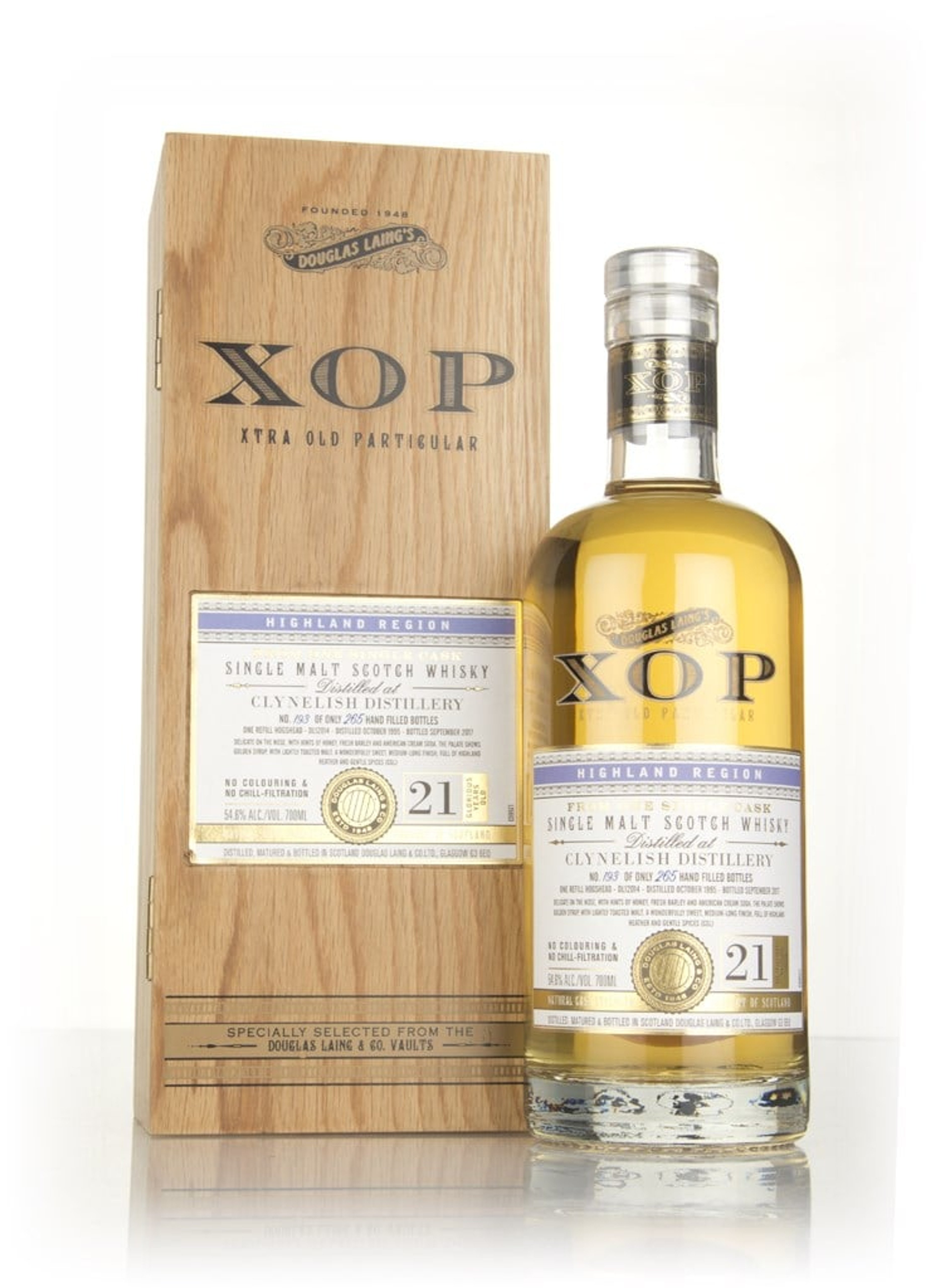 Clynelish 21 Year Old 1995 (cask 12014) - Xtra Old Particular (Douglas Laing) 70cl