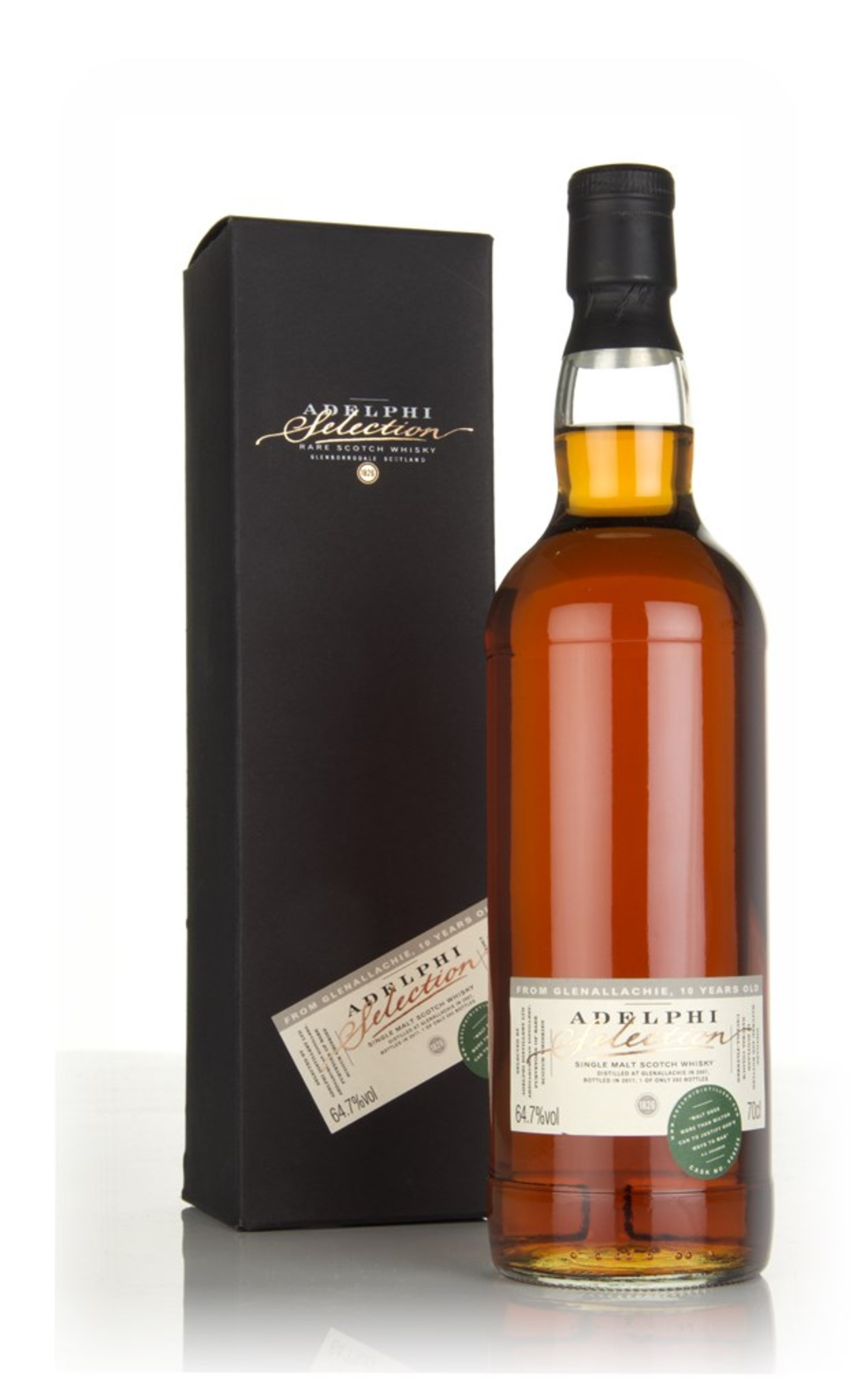 Glenallachie 10 Year Old 2007 (cask 900828) (Adelphi) 70cl