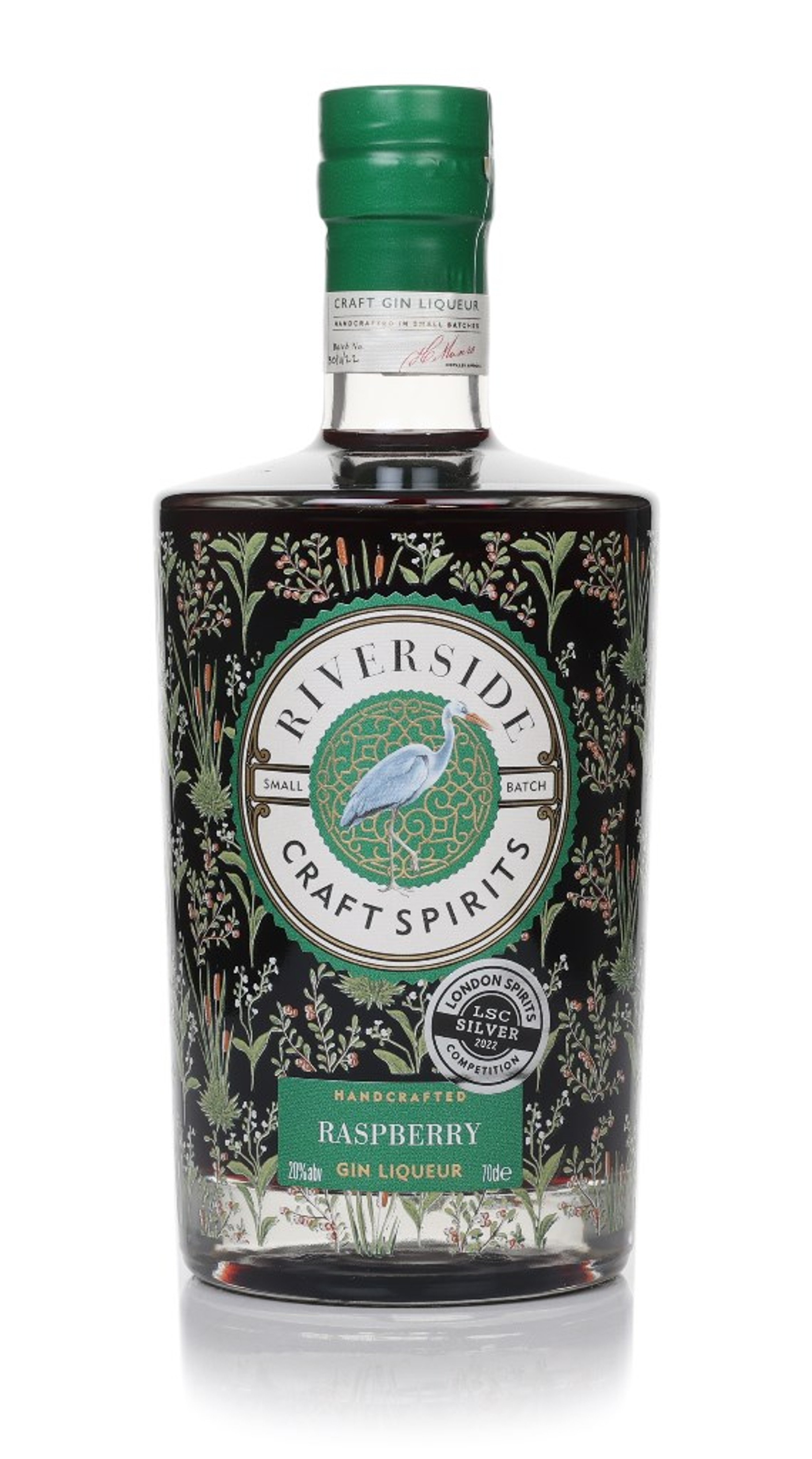 Riverside Raspberry Gin Liqueur 70cl