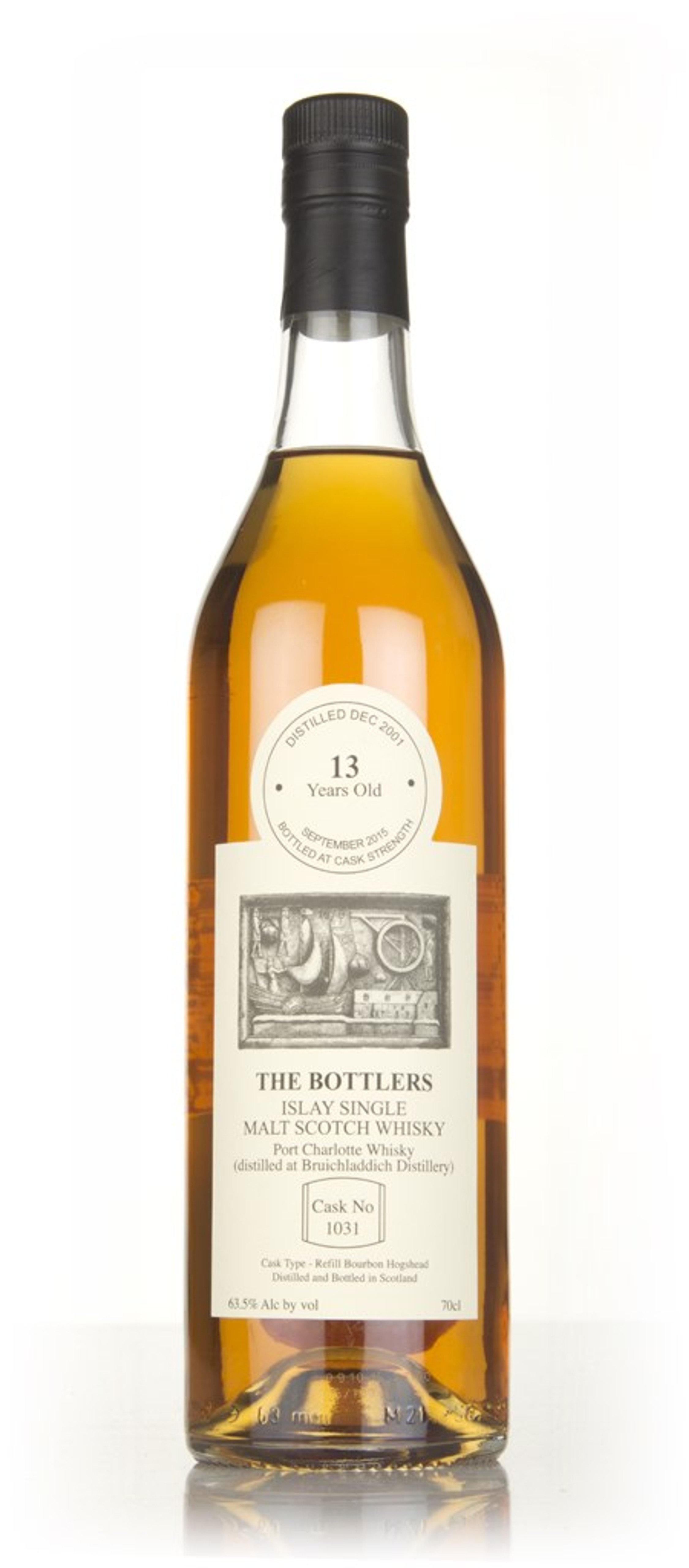 Port Charlotte 13 Year Old 2001 (cask 1031) - The Bottlers 70cl