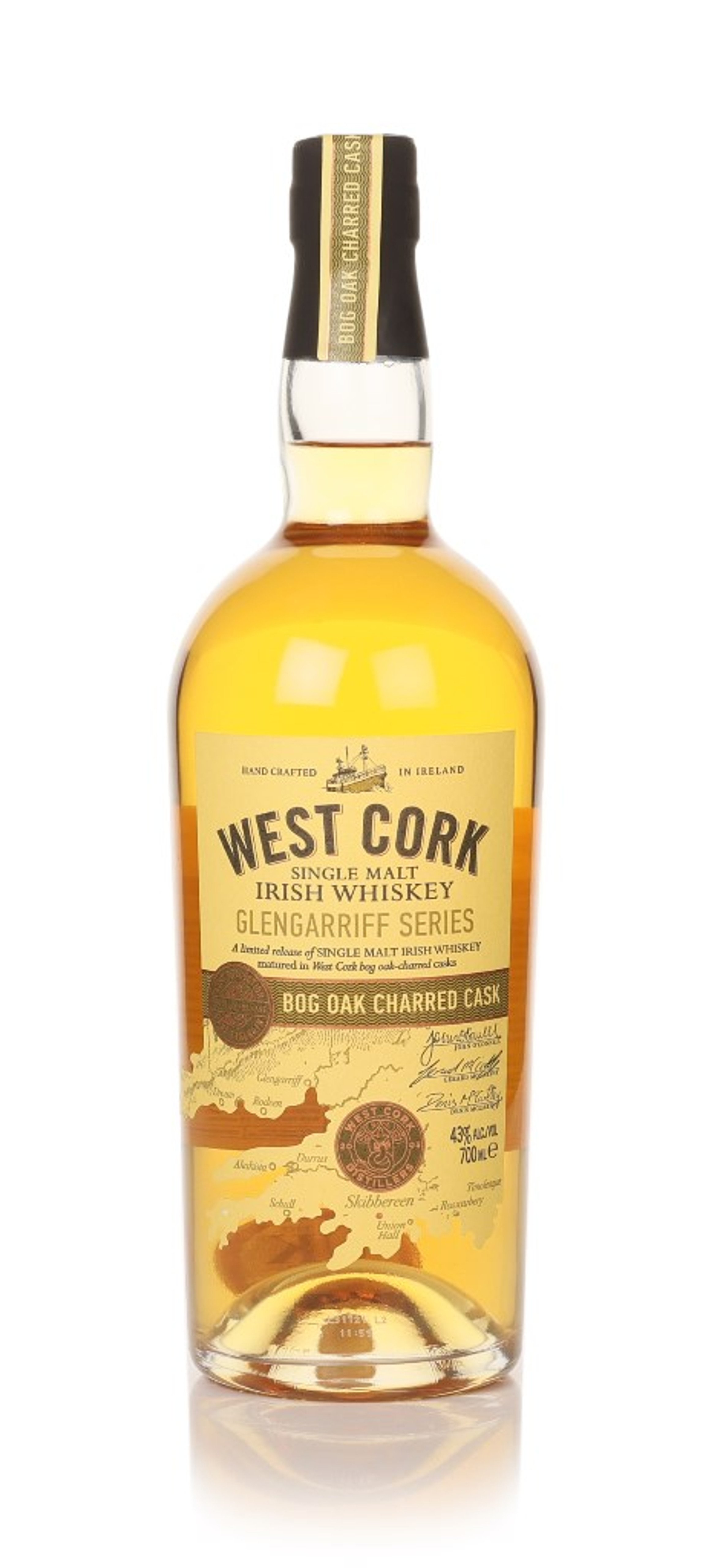West Cork Glengarriff Series - Bog Oak Charred Cask Finish 70cl