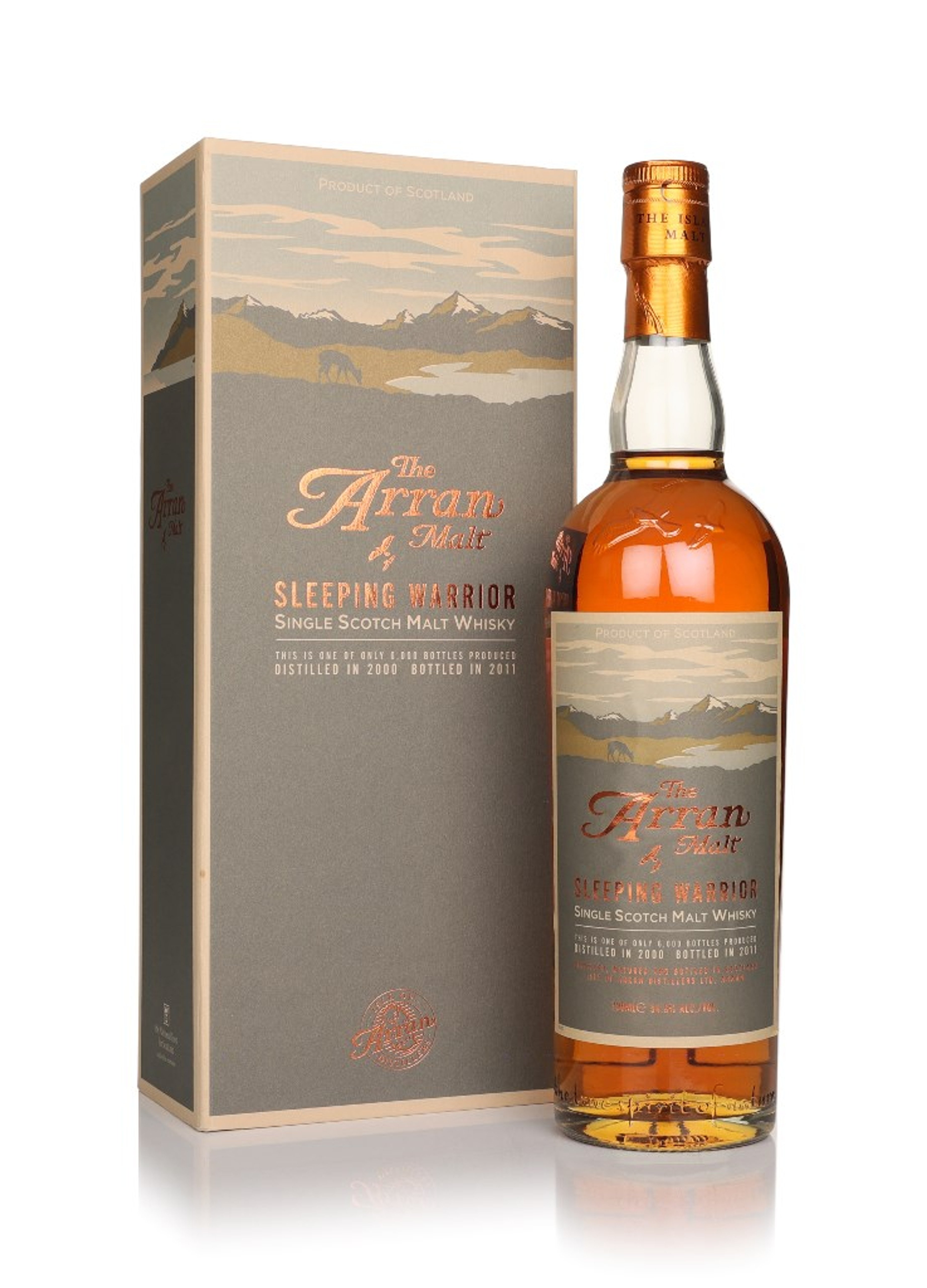 Arran 2000 Sleeping Warrior 70cl