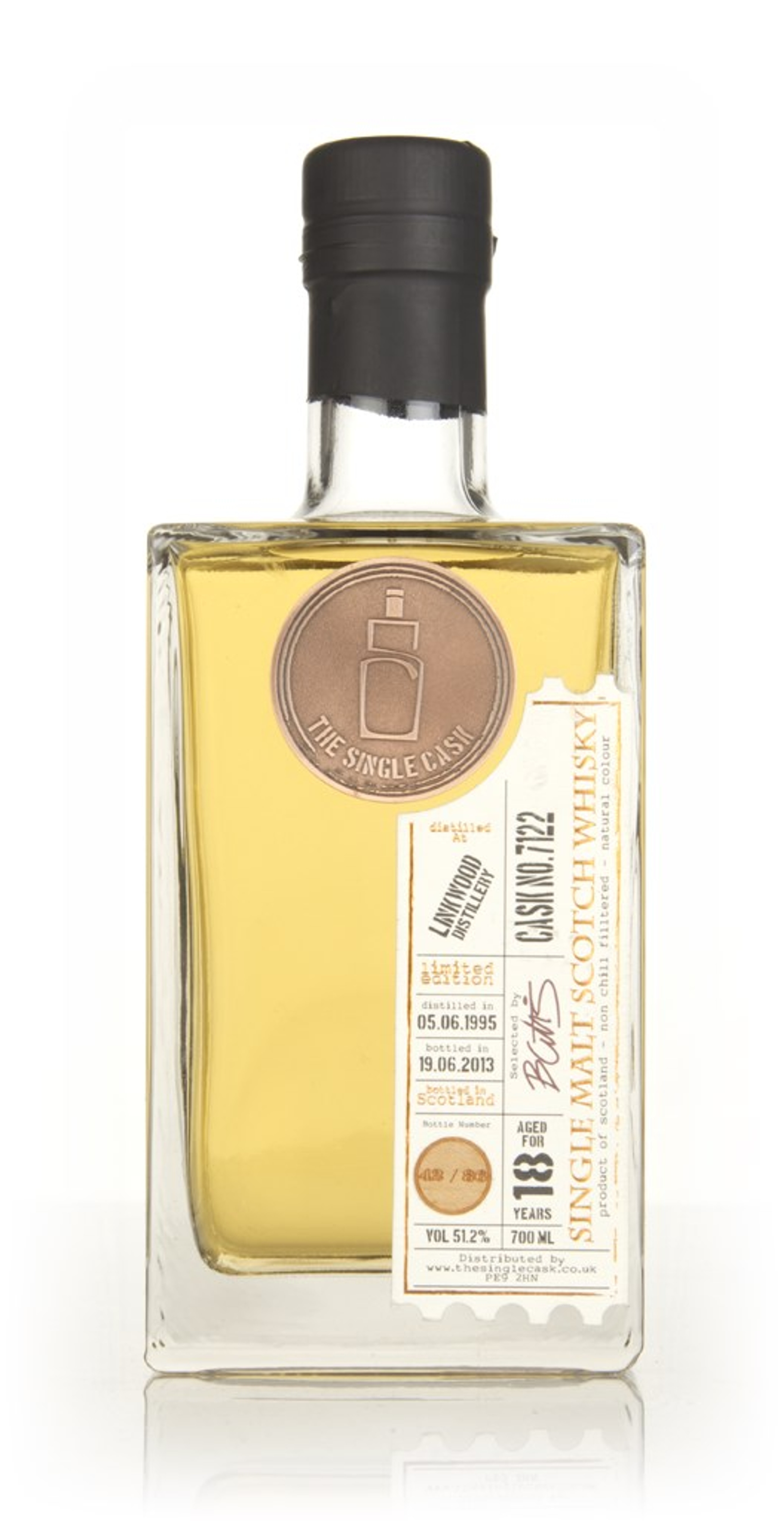 Linkwood 18 Year Old 1995 (cask 7122) -The Single Cask 70cl