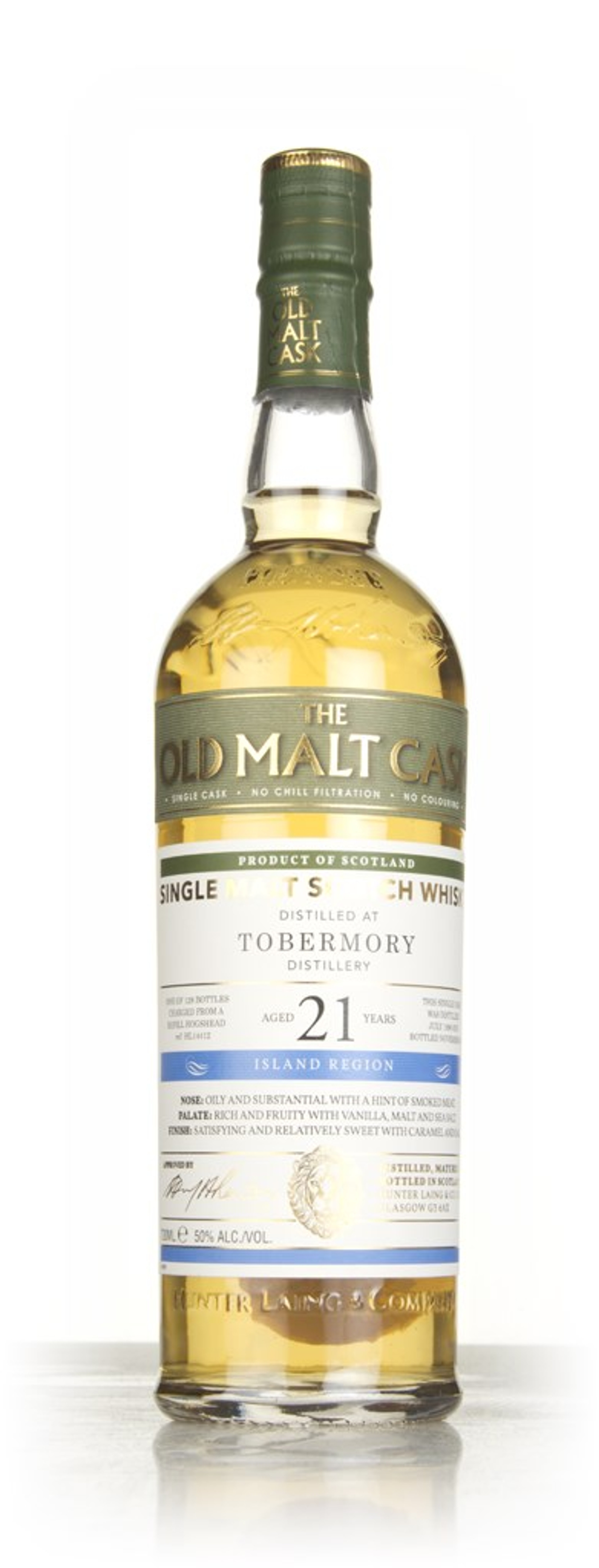 Tobermory 21 Year Old 1996 (cask 14412) - Old Malt Cask (Hunter Laing) 70cl