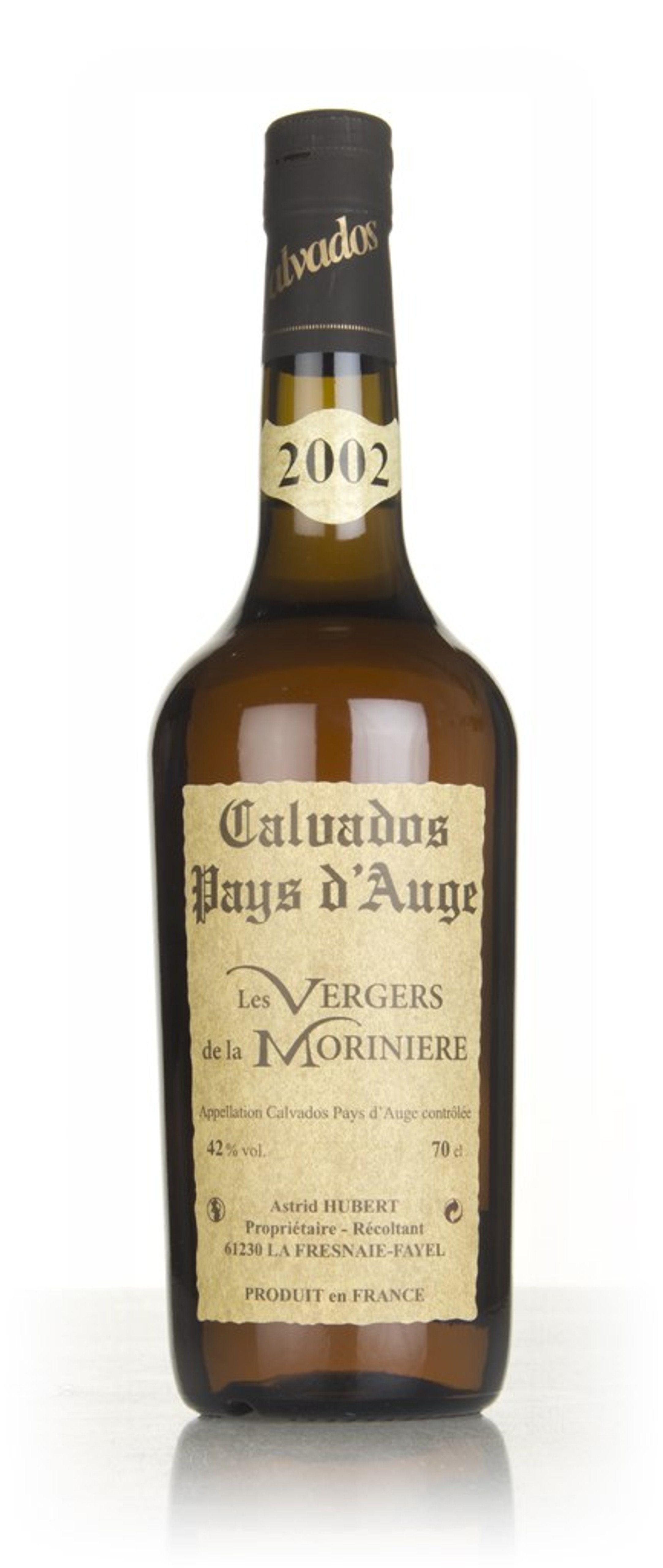 Hubert Calvados Pays d’Auge 2002 70cl