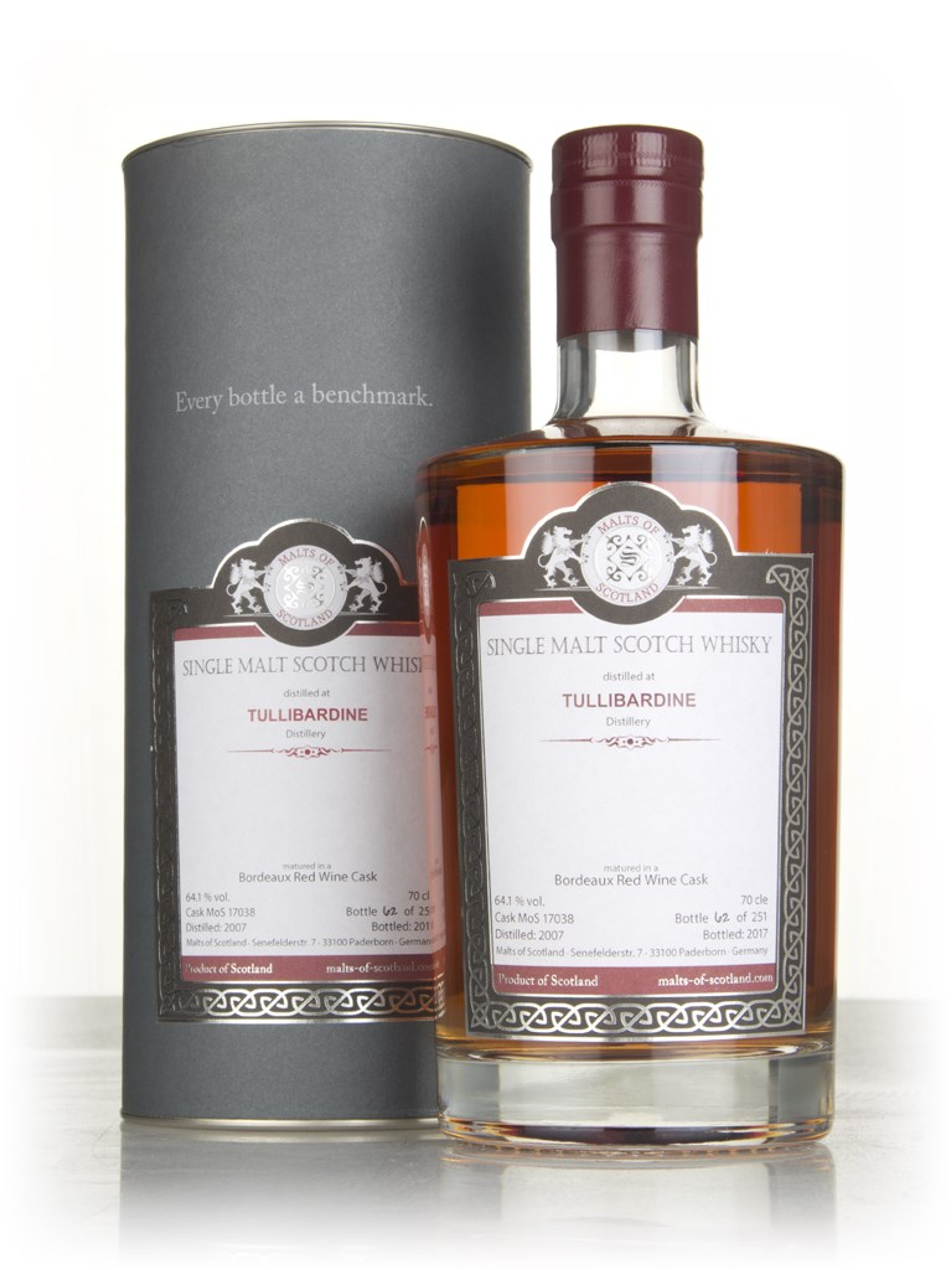 Tullibardine 2007 (bottled 2017) (cask 17038) - Malts of Scotland 70cl