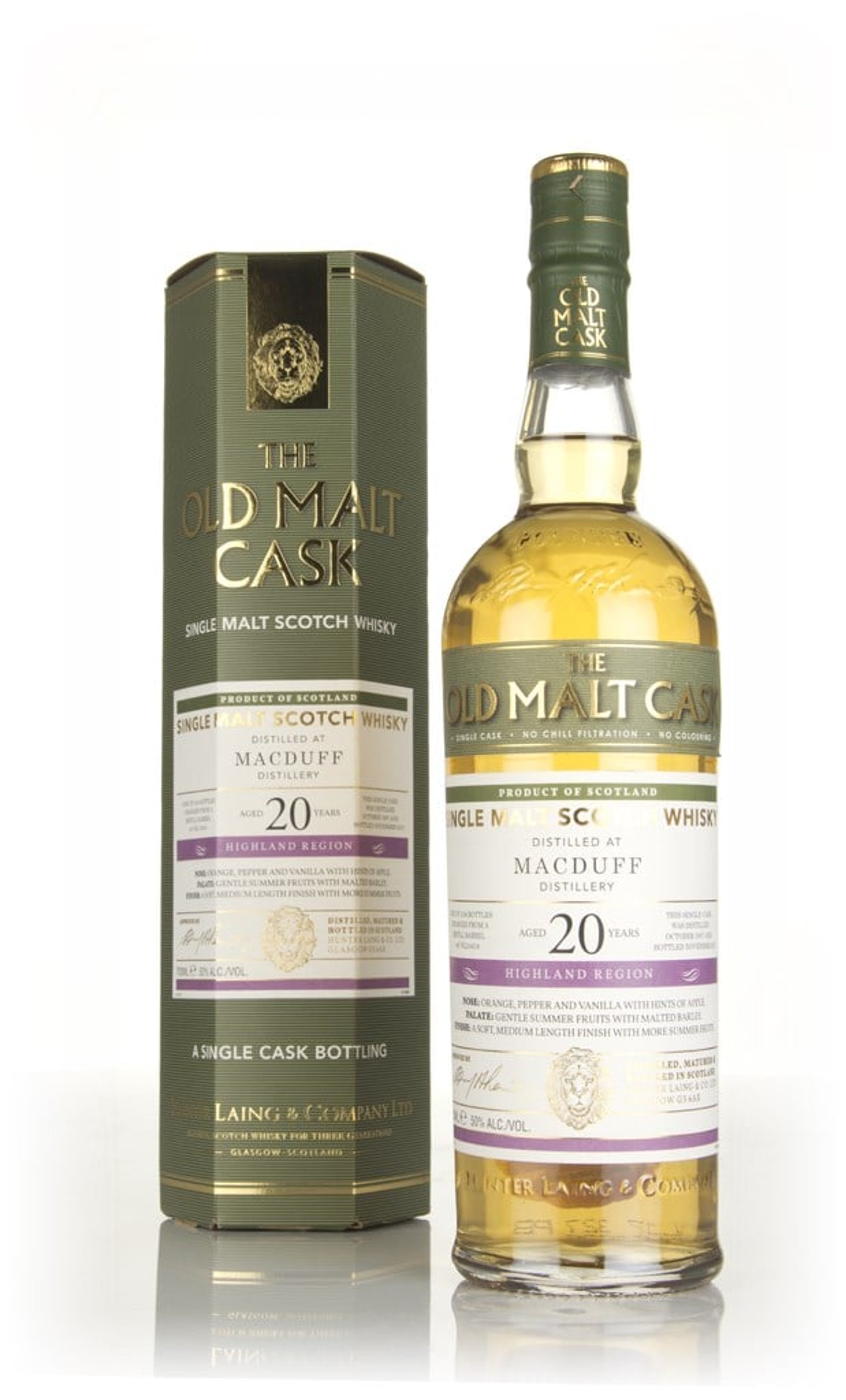 Macduff 20 Year Old 1997 (cask 14414) - The Old Malt Cask (Hunter Laing) 70cl